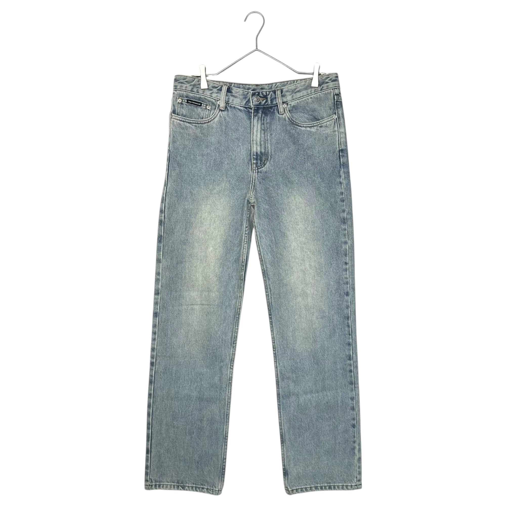 Gosha Rubchinskiy(ゴーシャラブチンスキー) Medium Overdyed Straight Denim Pants ミディアム オーバーダイ ストレート デニム パンツ GOS25F-JNS-0201 S ライトインディゴ