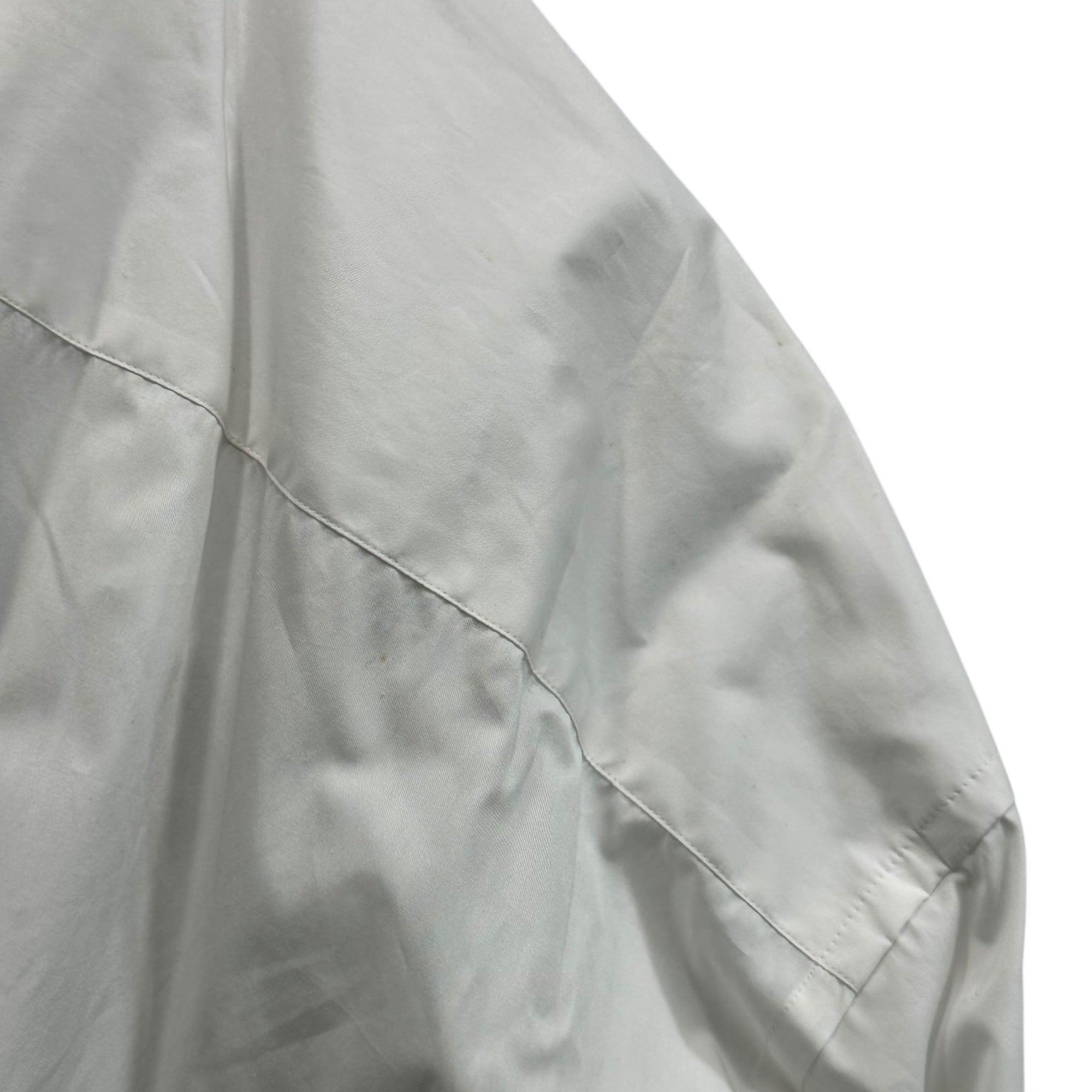 COMME des GARCONS JUNYA WATANABE(コムデギャルソンジュンヤワタナベ) 17AW Union Jack Print Oversized Shirt ユニオンジャック プリント オーバーサイズ シャツ JT-B013 XS ホワイト AD2017 男性着用可能