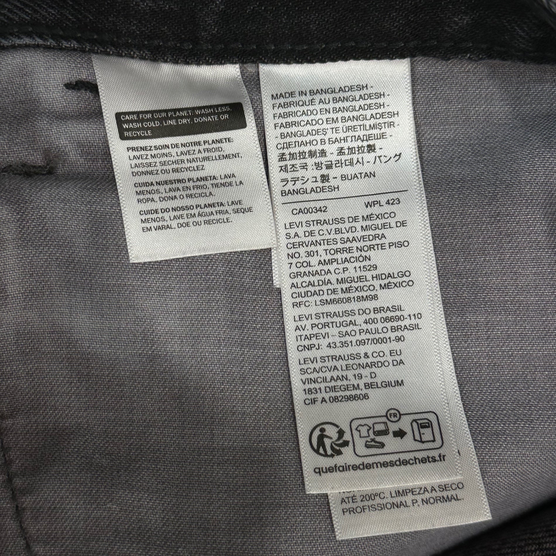 Levi's(リーバイス) SILVERTAB Baggy Carpenter Pants シルバータグ バギー カーペンター パンツ PC9-A7489-0001 W36 L30 ブラック