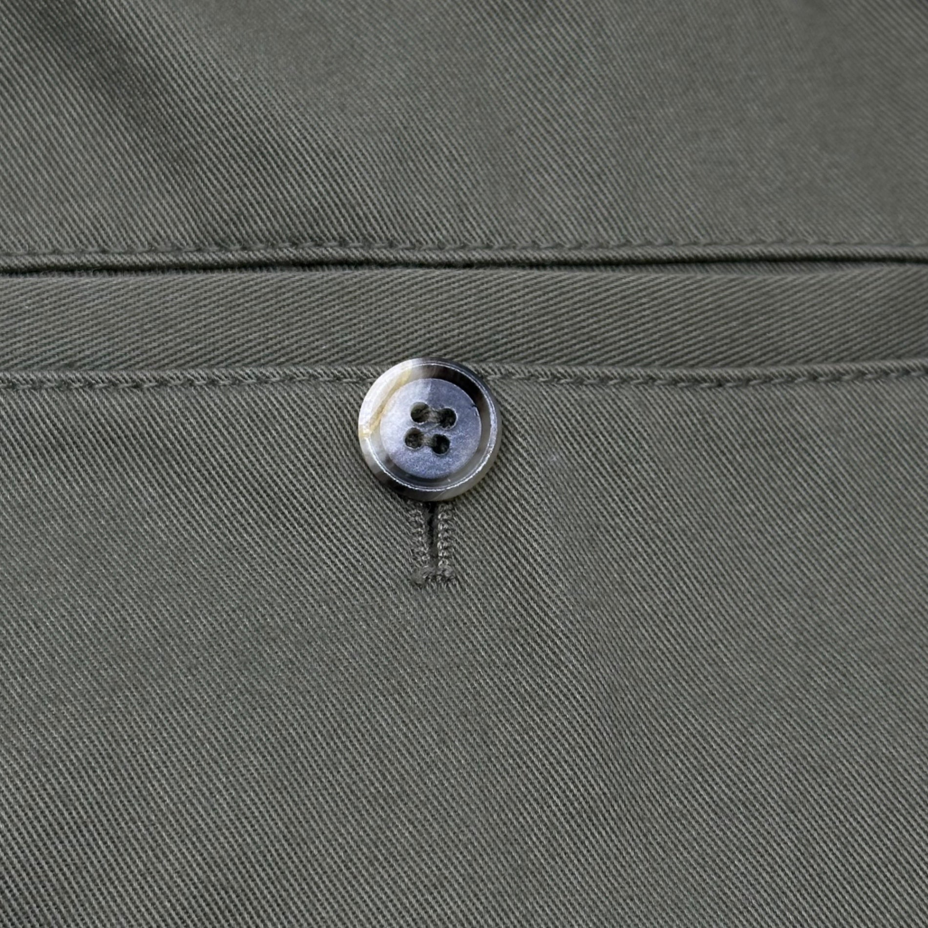 MARNI(マルニ) 22SS Cotton twill 1P shirred tapered pants コットン ツイル 1P シャーリング テーパード パンツ PUMU0017A0 46 オリーブ