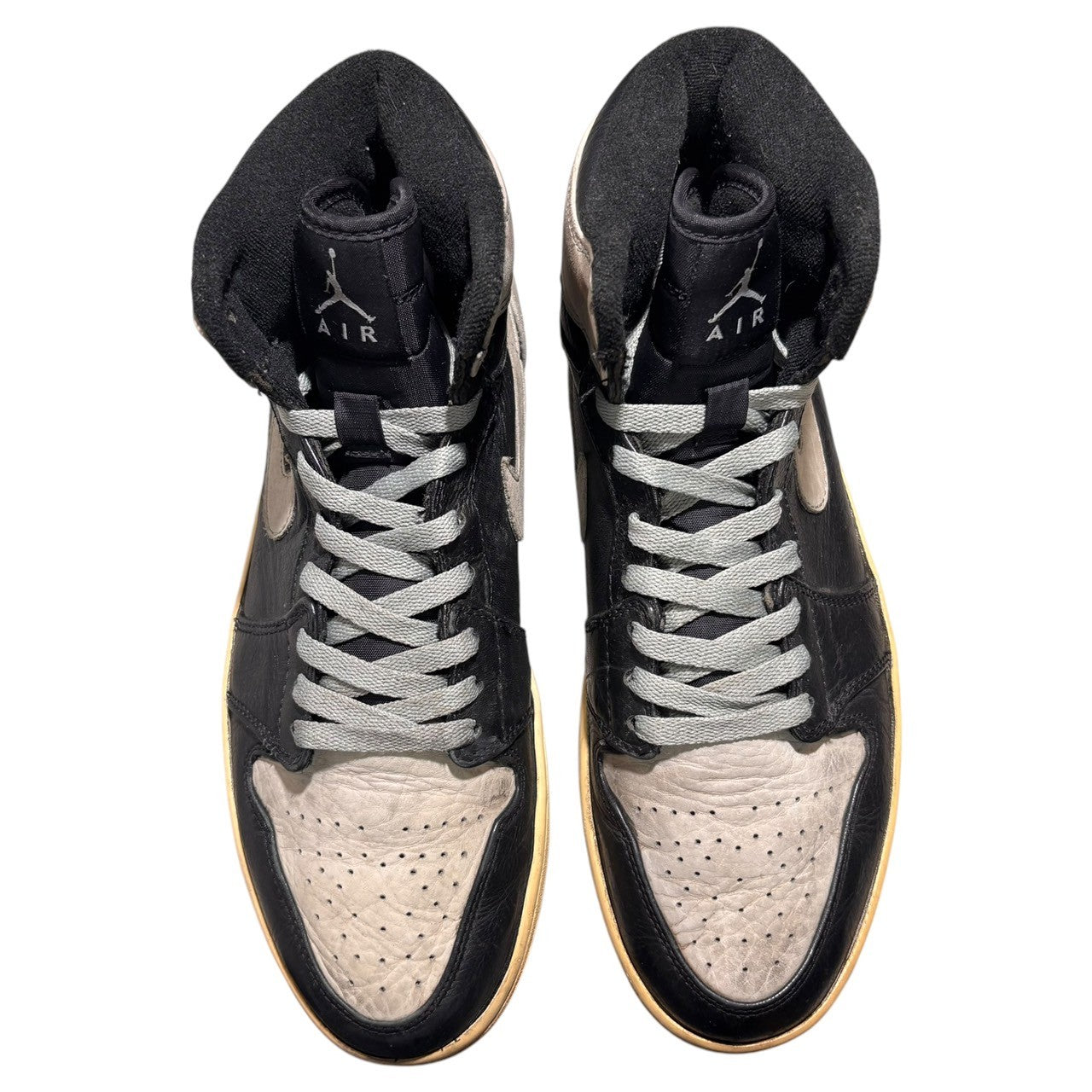 NIKE(ナイキ) Air Jordan 1 Retro High "Shadow" (2009) エアジョーダン ワン レトロ ハイ シャドウ 332550-001 28.0cm グレー×ブラック ハイカット スニーカー
