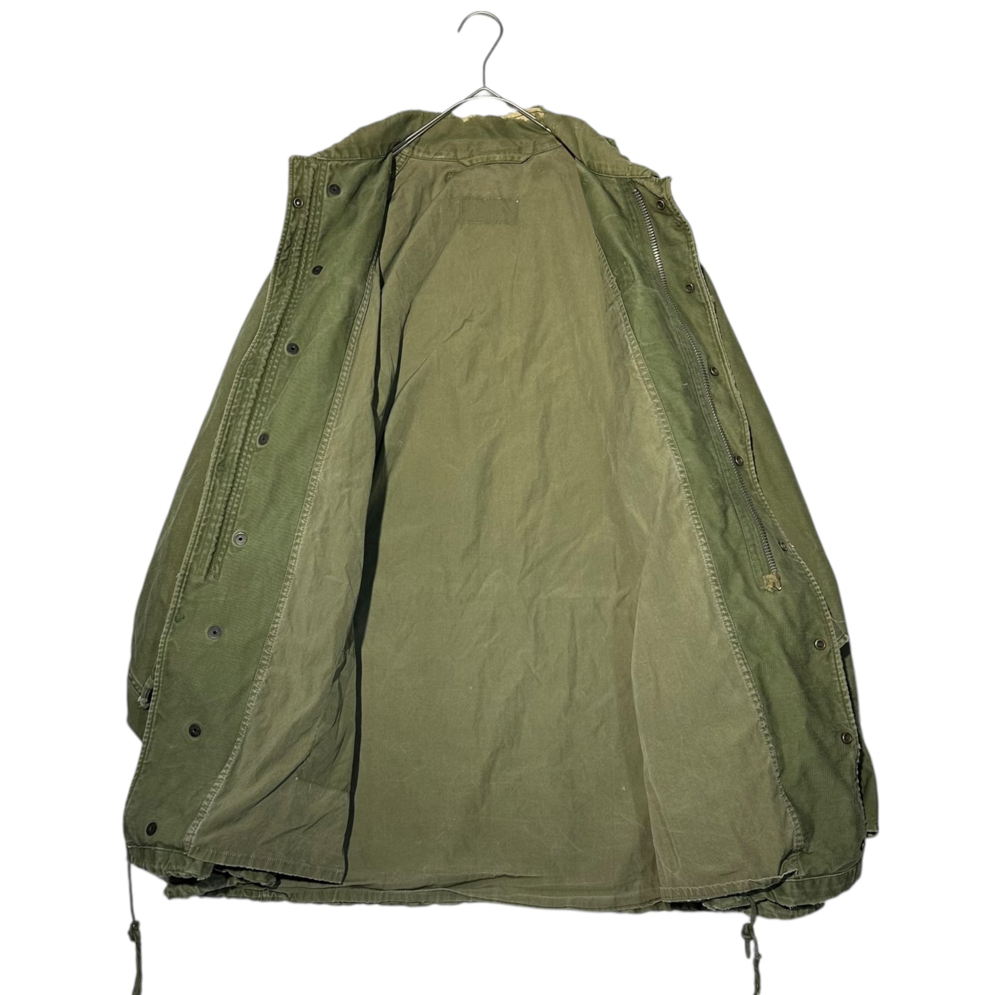 US ARMY(アメリカ軍) 60's M-1951 Field Jacket フィールド ジャケット 表記無(L程度) セージグリーン 60年代 M51 ミリタリー ヴィンテージ CONMER ジップ アルミ