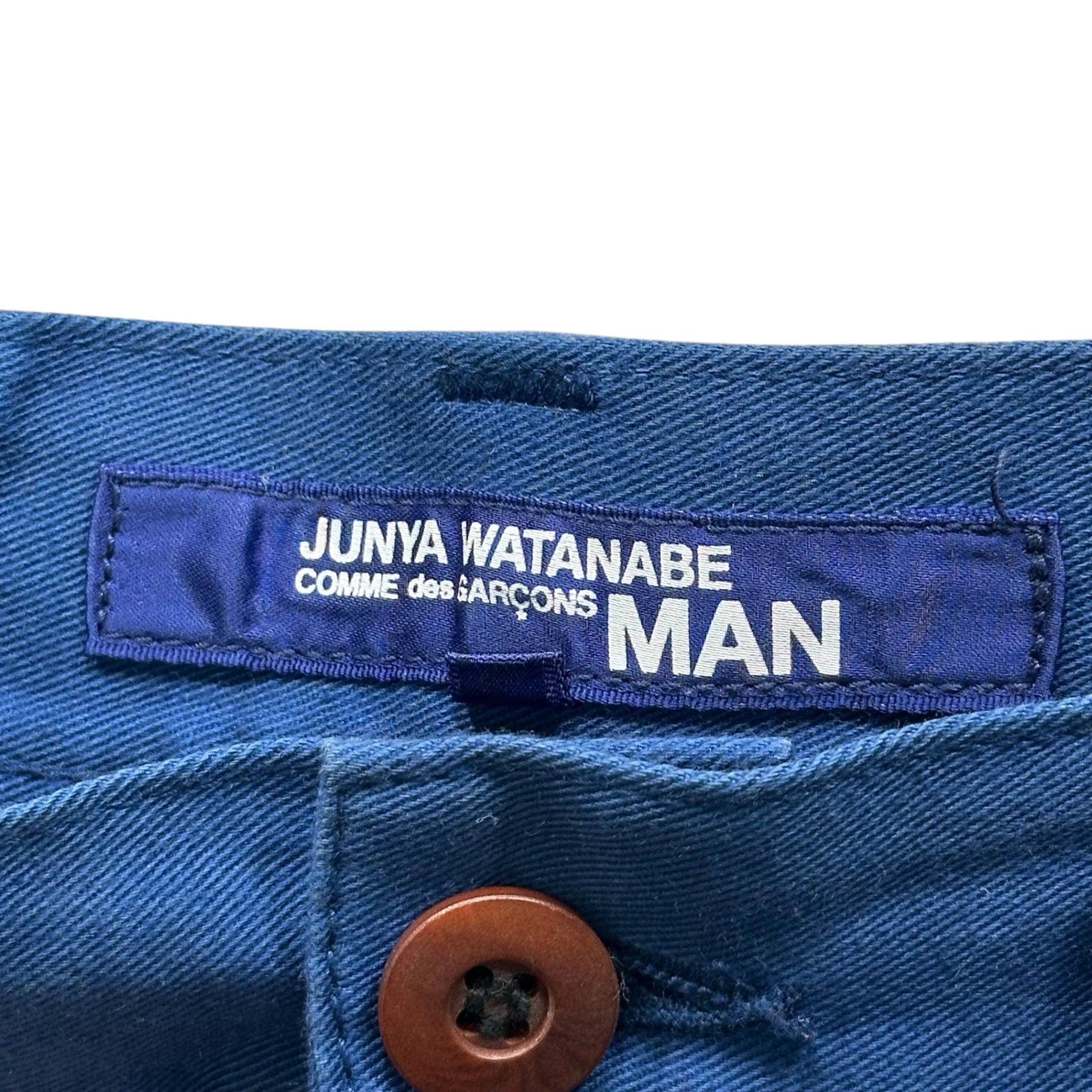 COMME des GARCONS JUNYA WATANABE MAN(コムデギャルソンジュンヤワタナベマン) 12SS Multi-Function Pocket Straight Work Pants 多機能 ポケット ストレート ワーク パンツ WI-P035 S ブルー AD2011