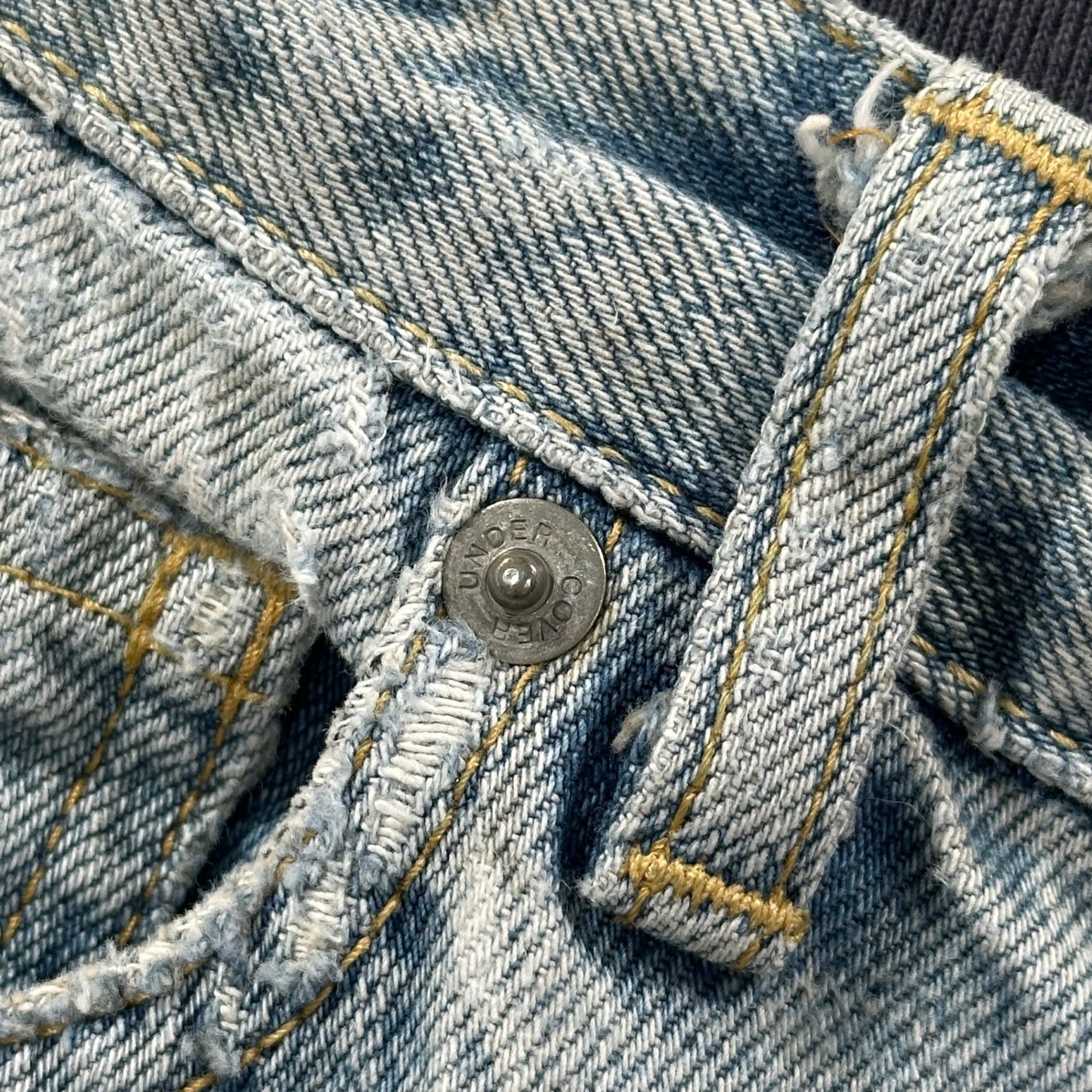UNDERCOVER(アンダーカバー) 11SS Reworked Distressed Denim Sweat