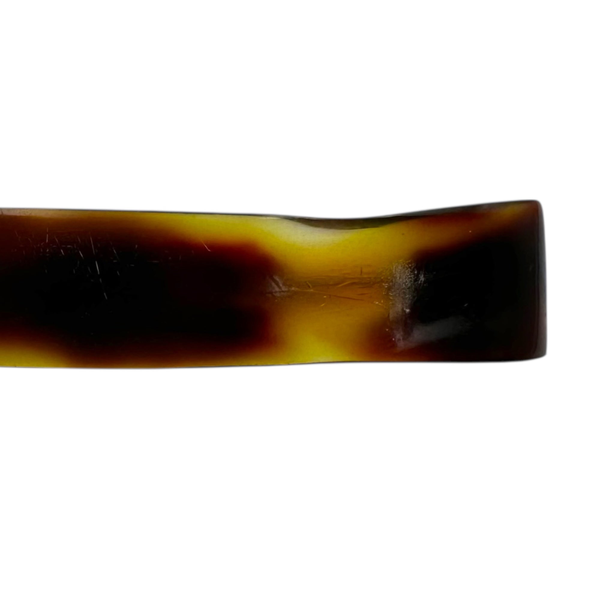FRENCH VINTAGE(フレンチ ヴィンテージ) 40's Vintage Sunglasses Frames 40年代 ヴィンテージ サングラス フレーム 眼鏡 ブラウン アヴァンギャルド 芯無し セルロイド 3ドット