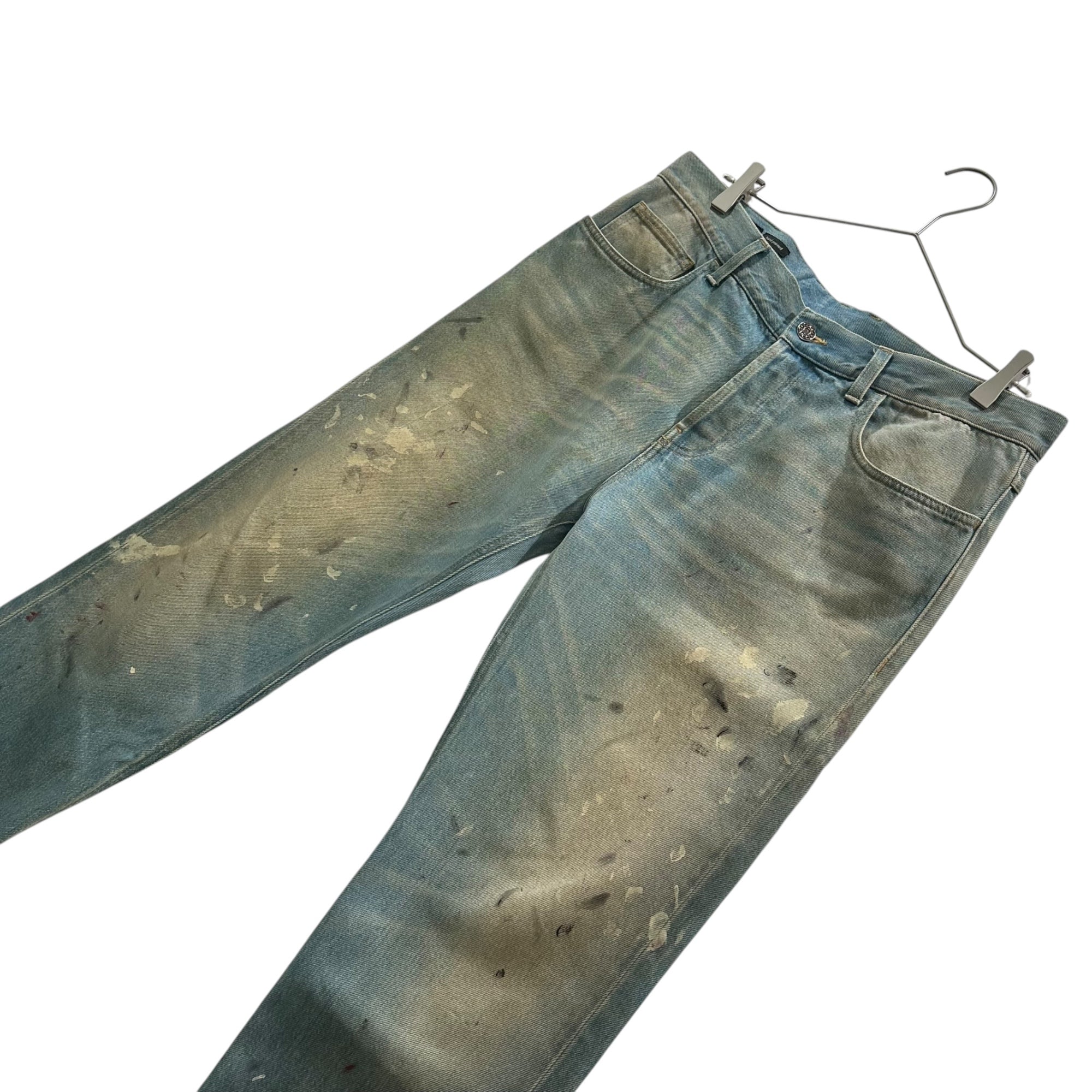 GUCCI(グッチ) 15SS By Frida Giannini 1953 Hand Painted Denim Pants