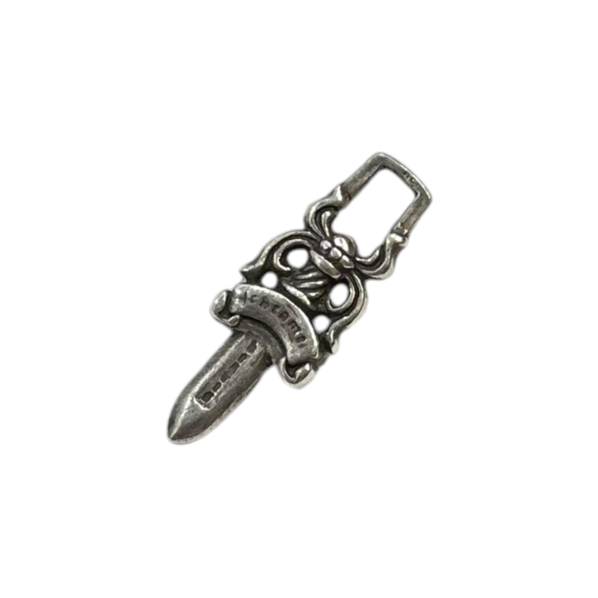 CHROME HEARTS(クロムハーツ) #5 DAGGER ZIP1 ダガー ジップ シルバー ペンダントトップ