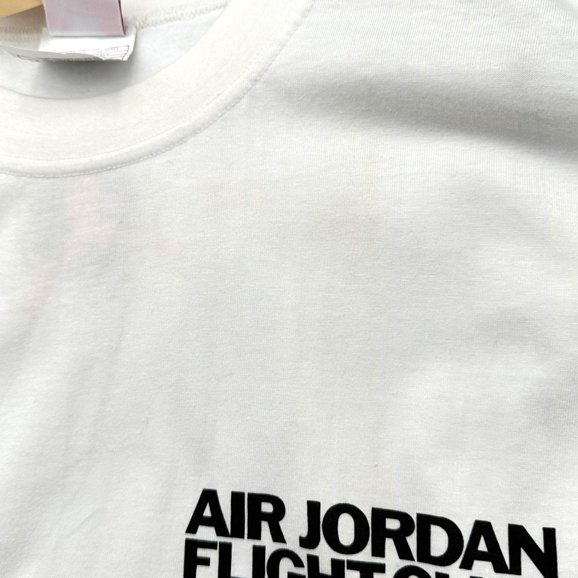 NIKE(ナイキ) 90's AIR JORDAN FLIGHTCLUB Tee エアジョーダン フライトクラブ Tシャツ XL ホワイト 90年代 ヴィンテージ 銀タグ