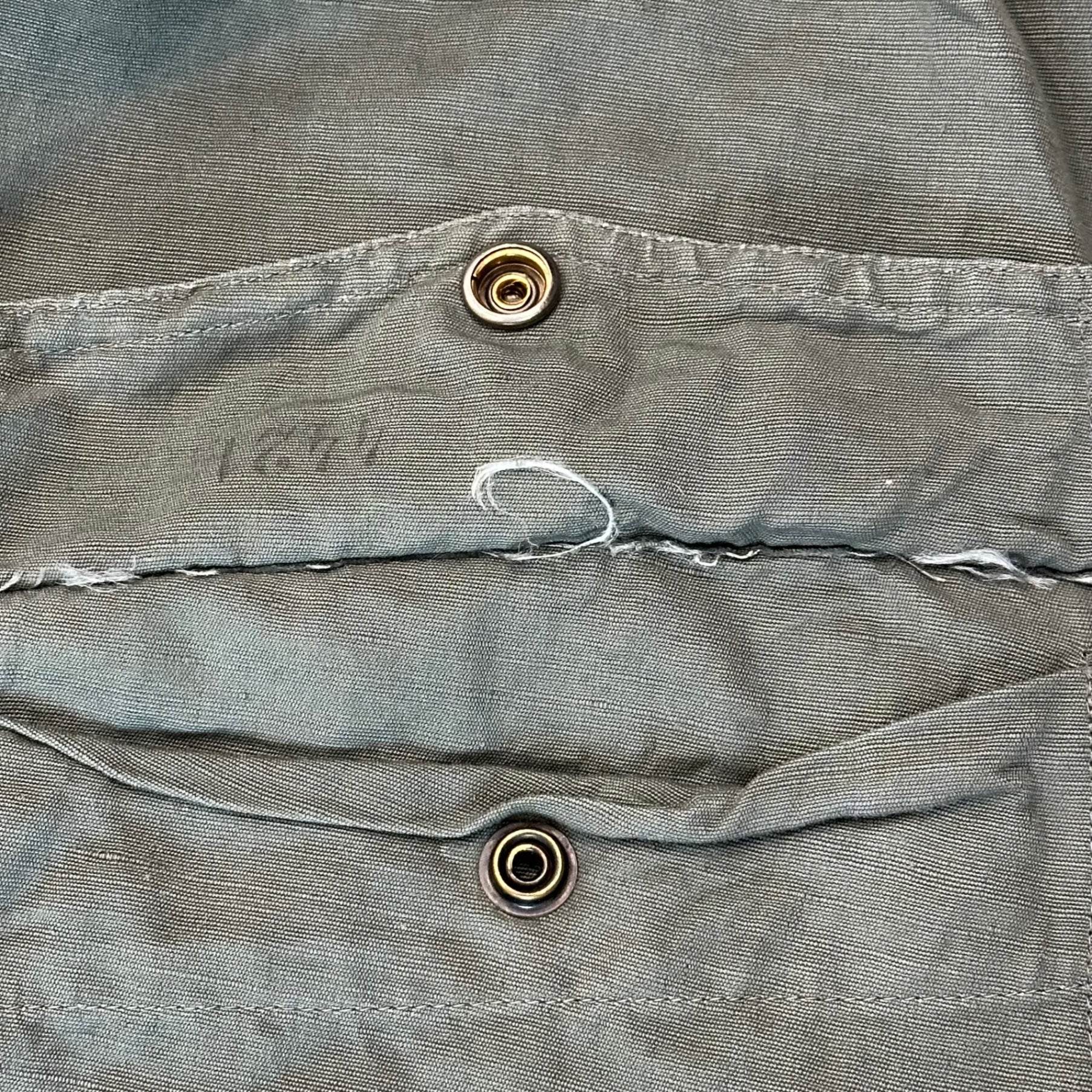Italian Military(イタリア軍) Air Force Belted Field Pants エアフォース ベルテッド フィールド パンツ 50 オリーブ ヴィンテージ AF ririジップ パラシュート