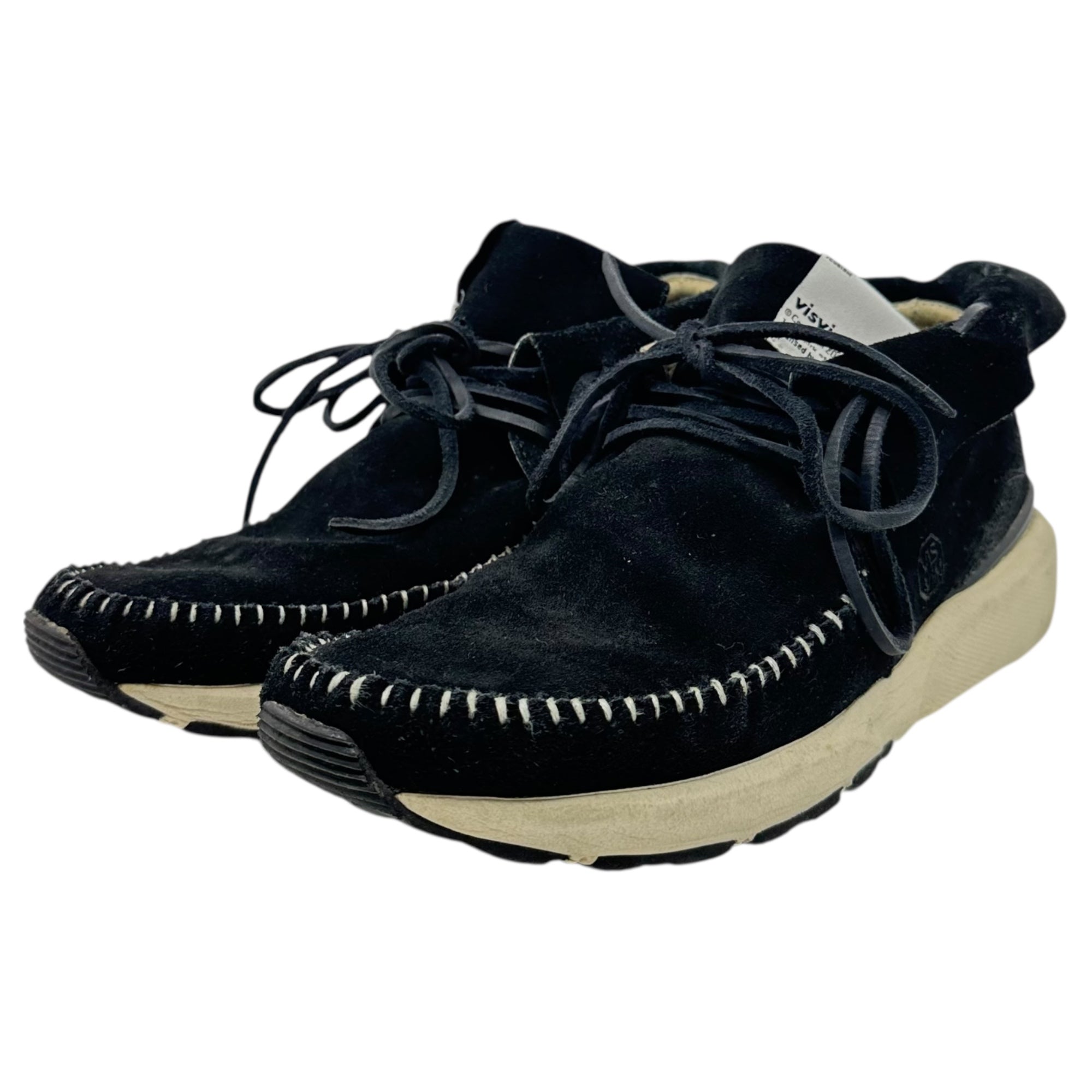 VISVIM(ビズビム/ヴィズヴィム) FBT ANCESTOR アンセスター スニーカー US 7(25cm程度) ブラック スウェード シューズ