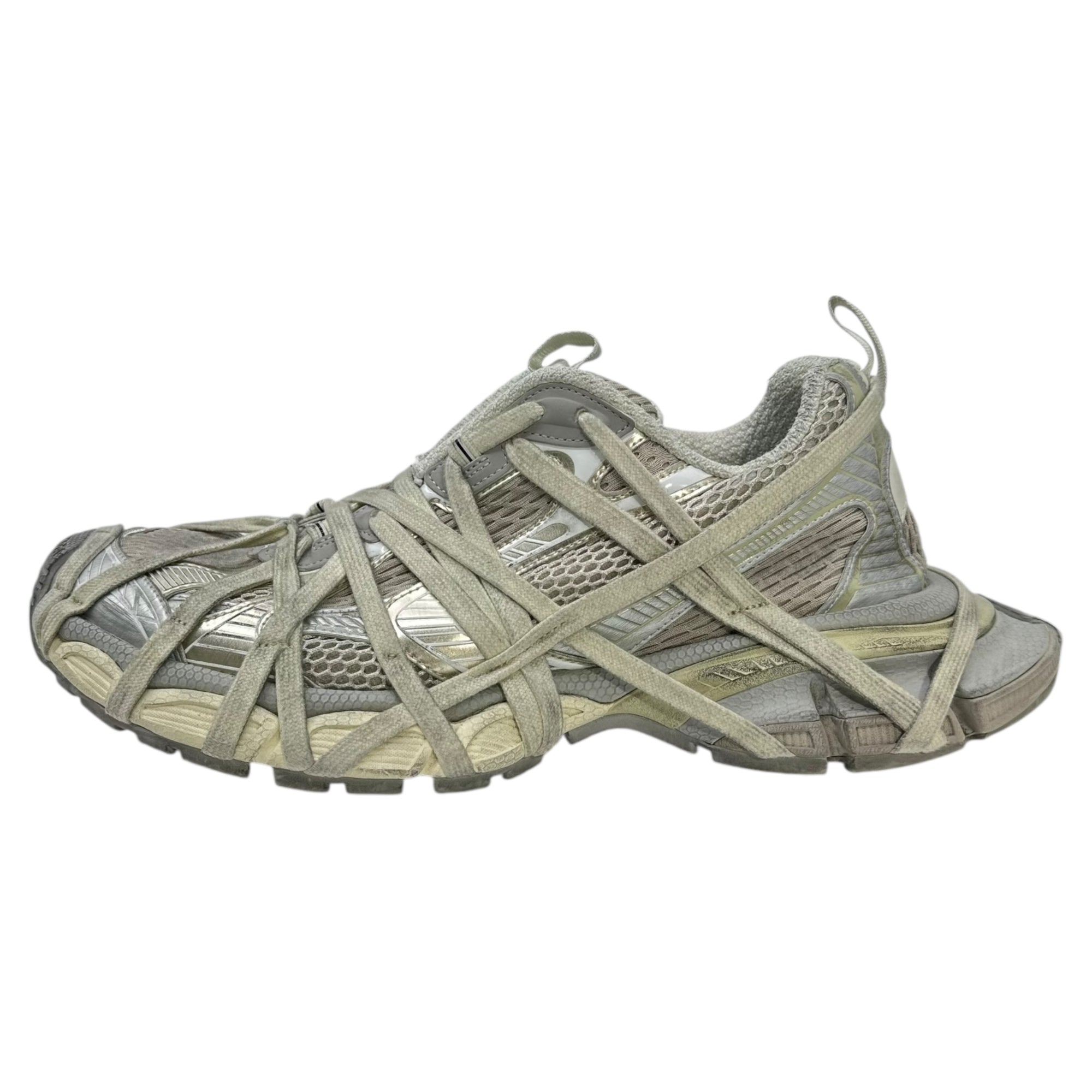 BALENCIAGA(バレンシアガ) 3XL EXTREME LACE スニーカー 778698 29cm グレー×ホワイト