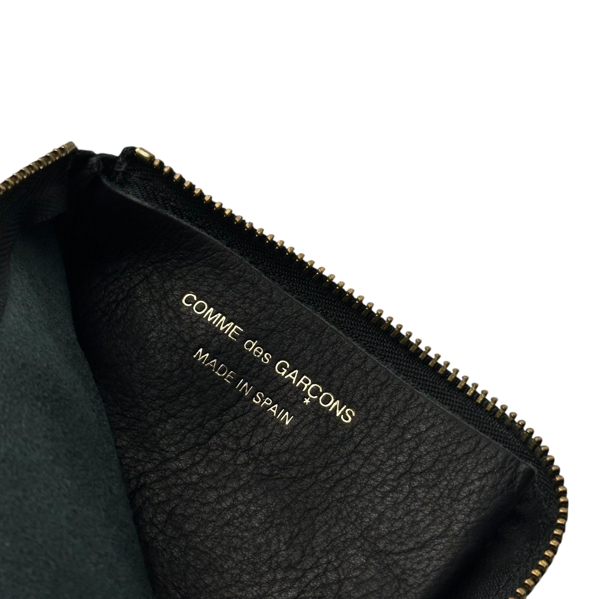 Wallet COMME des GARCONS(ウォレットコムデギャルソン) WASHED WALLET ウォッシュド レザー ウォレット 財布 SA3100WW FREE ブラック