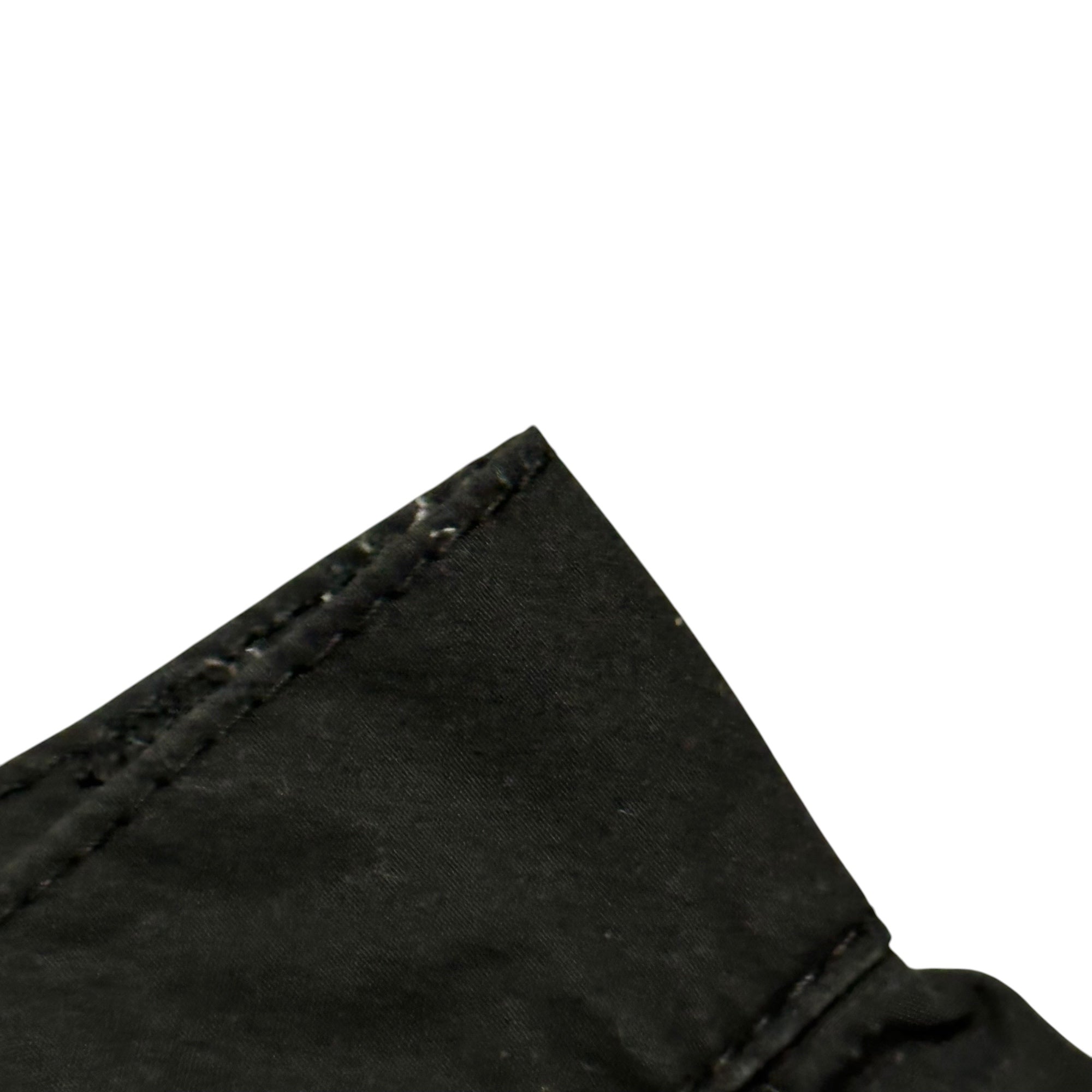 COMME des GARCONS HOMME PLUS(コムデギャルソンオムプリュス) 2008SS Pre-washed Cotton Straight-Leg Pants 製品洗い加工 コットン ストレート パンツ PA-P059 M ブラック AD2007