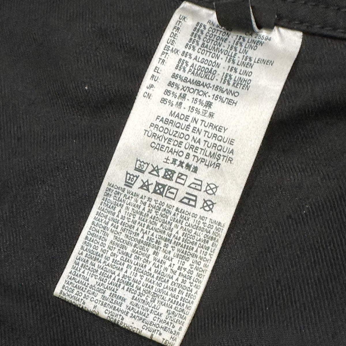 DIESEL(ディーゼル) Front-Button Cut-Off Back-Slit Skirt フロント ボタン カットオフ バック スリット スカート 00SF9D P-JORGE 0WAWK 25 ブラック