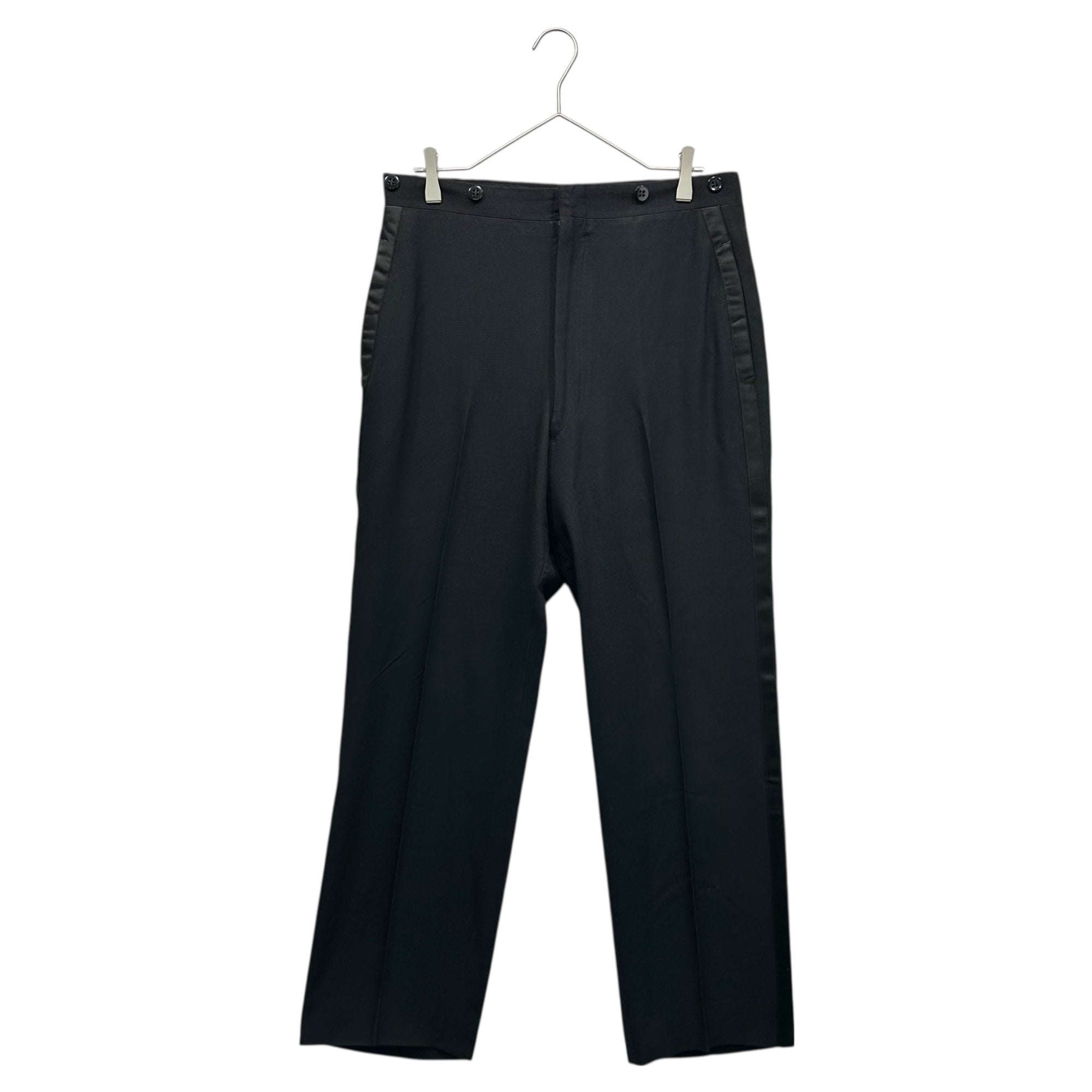 VINTAGE(ヴィンテージ) 60~70's Vintage Slacks Pants ヴィンテージ スラックス パンツ ブラック アルミCONMARジッパー