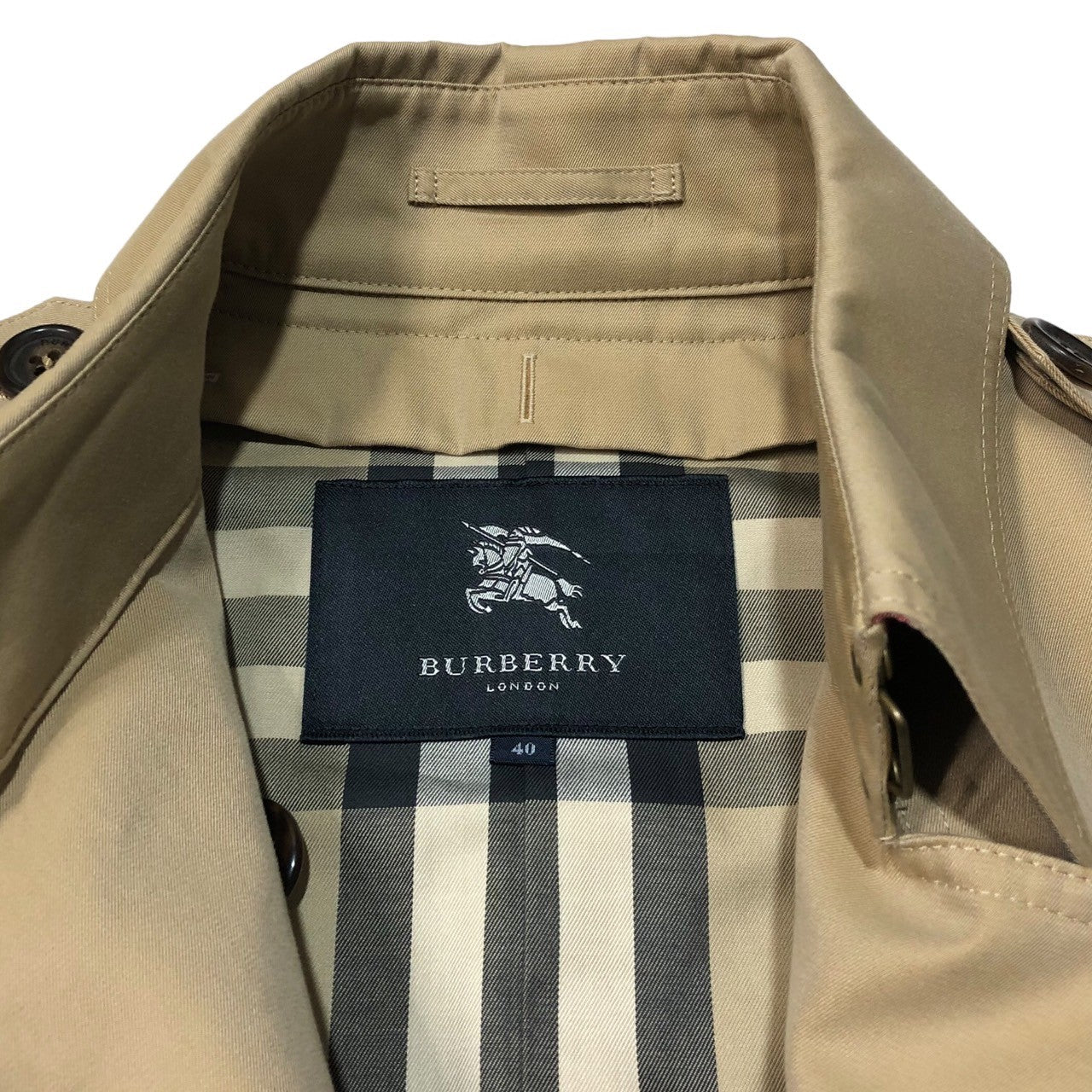 BURBERRY LONDON(バーバリーロンドン) trench coat with liner ライナー付 トレンチコート  B1A59-430-51 38(M) ベージュ