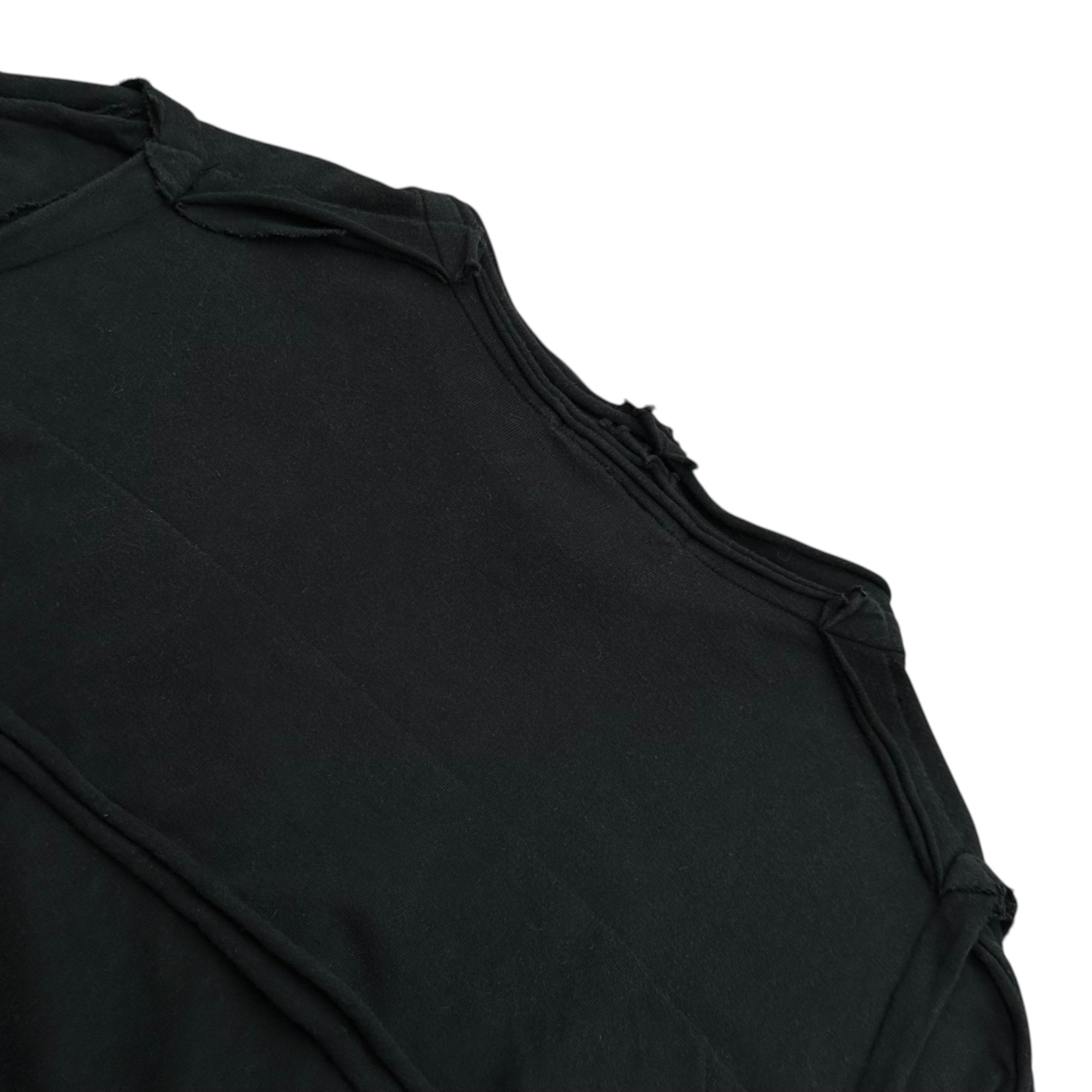 Christopher Nemeth(クリストファーネメス) 90~00's Inside-Out Layered L/S T-Shirt インサイドアウト 重ね 長袖 Tシャツ L ブラック