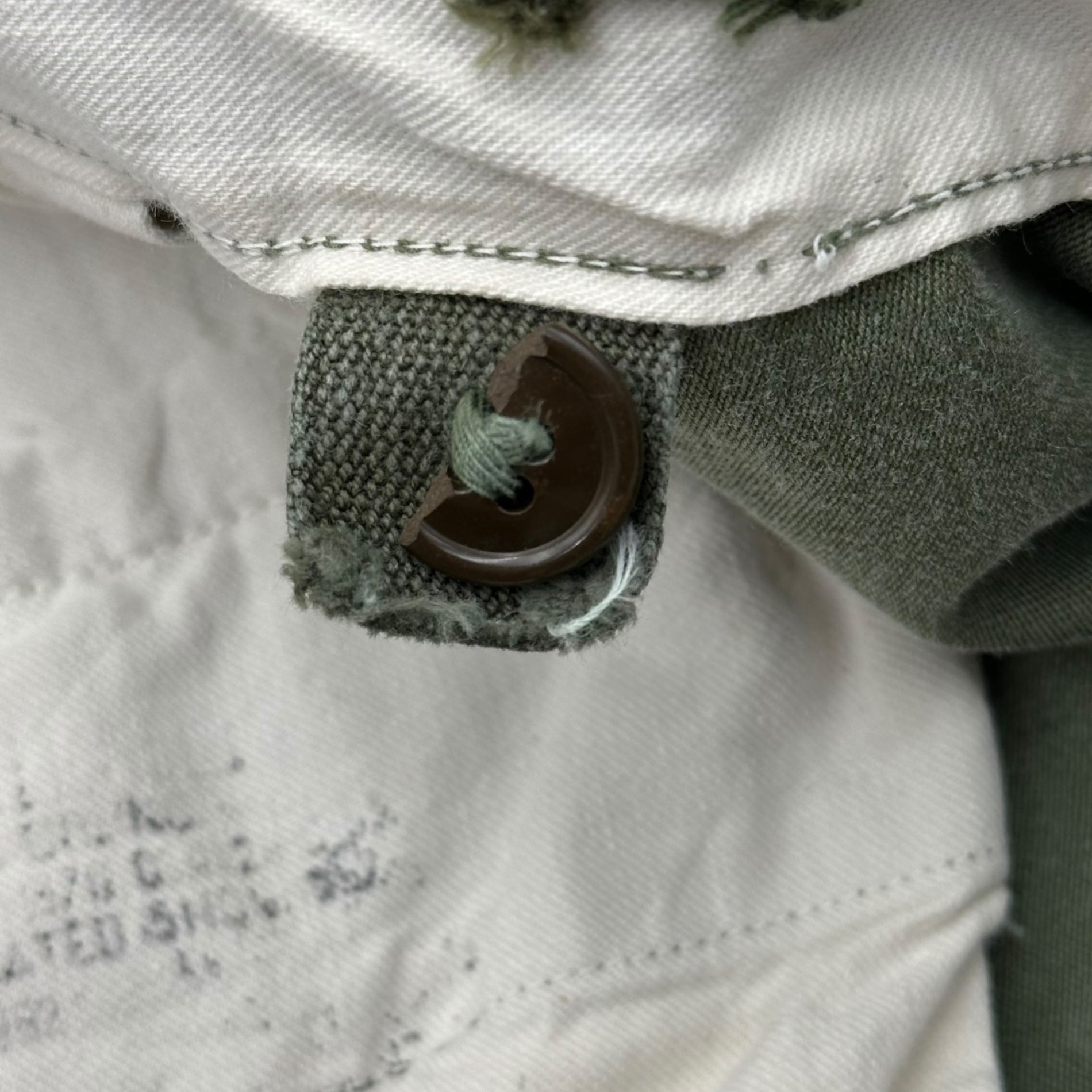 US ARMY(アメリカ軍) 50’s M-51 field pants PRENTICE zip 初期 フィールド カーゴ パンツ LONG-LARGE オリーブ 1952年 PRENTICEブラス 50年代 ヴィンテージ ミリタリー