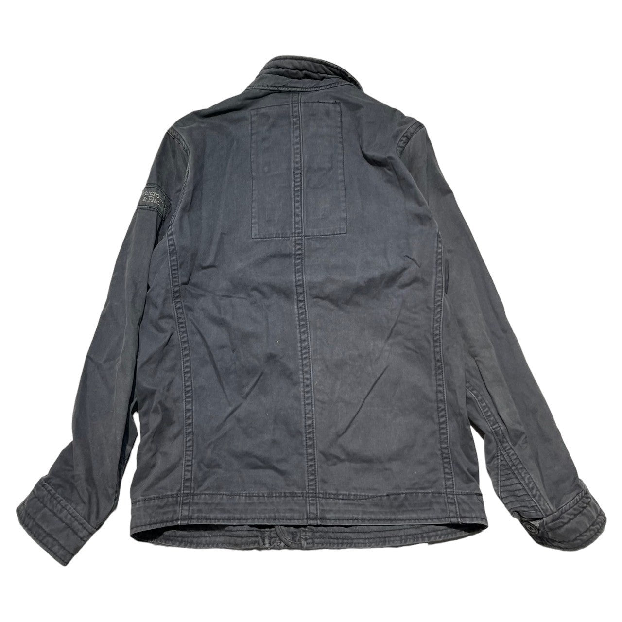 Abercrombie & Fitch(アバクロンビー&フィッチ) SENTINEL JACKET センティネル ジャケット M-65タイプ SIZE XL ダークグレー ヴィンテージ加工