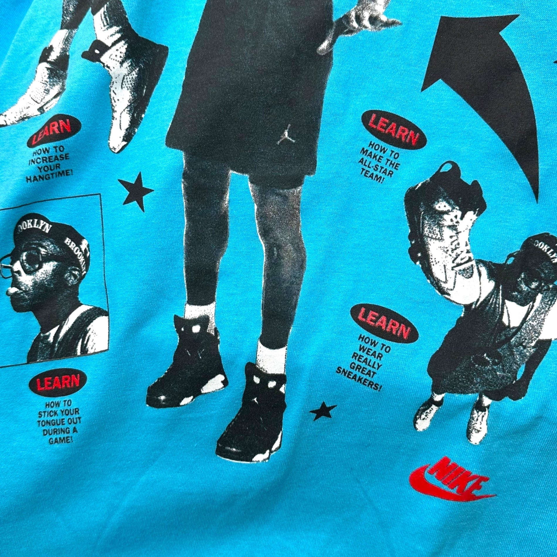 NIKE(ナイキ) 90's Michael Jordan & Spike Lee マイケル ジョーダン スパイク リー Tシャツ 1TGA-78 L ホワイト 90年代 ヴィンテージ デッドストック
