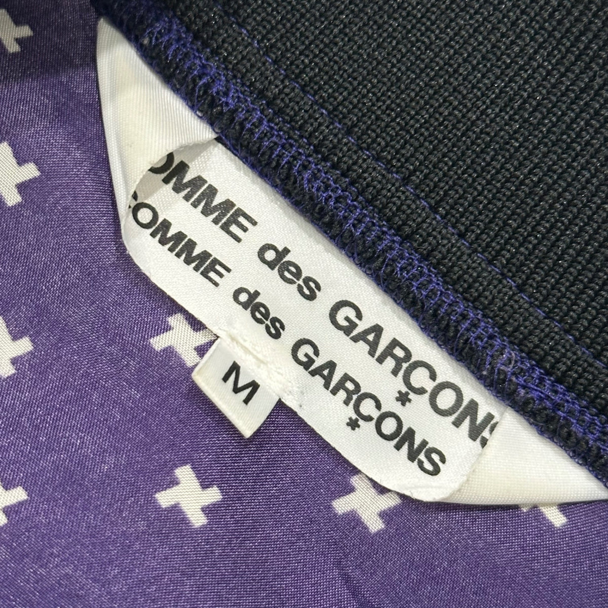 COMME des GARCONS COMME des GARCONS(コムデギャルソンコムデギャルソン) 2005SS Side Stripes Cupro Blouson サイドライン キュプラ ブルゾン RO-J009 M パープル AD2004 00's