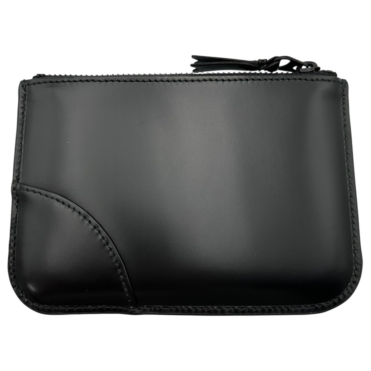 COMME des GARCONS(コムデギャルソン) Black Pouch Card & Coin Case ブラック ポーチ カード ＆ コイン ケース SA8100VB ブラック