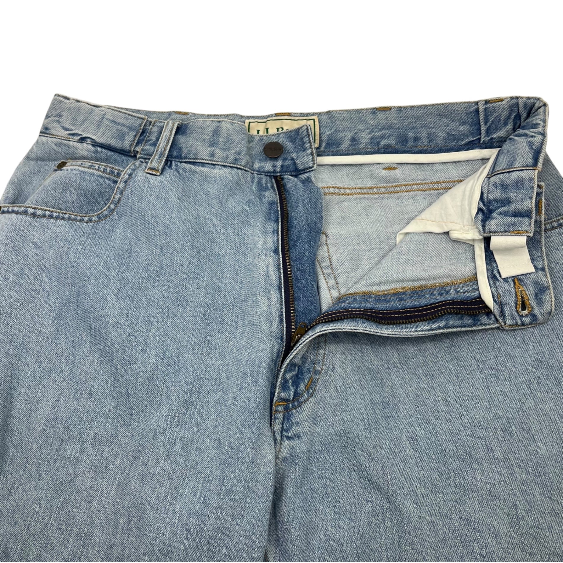 L.L.BEAN(エルエルビーン) Dexter Comfort Waist Jeans  デクスター コンフォート ウエスト ジーンズ 3475-3045 L ライトインディゴ 参考定価￥17,600 デニム パンツ ウォッシュ テーパード ワイド