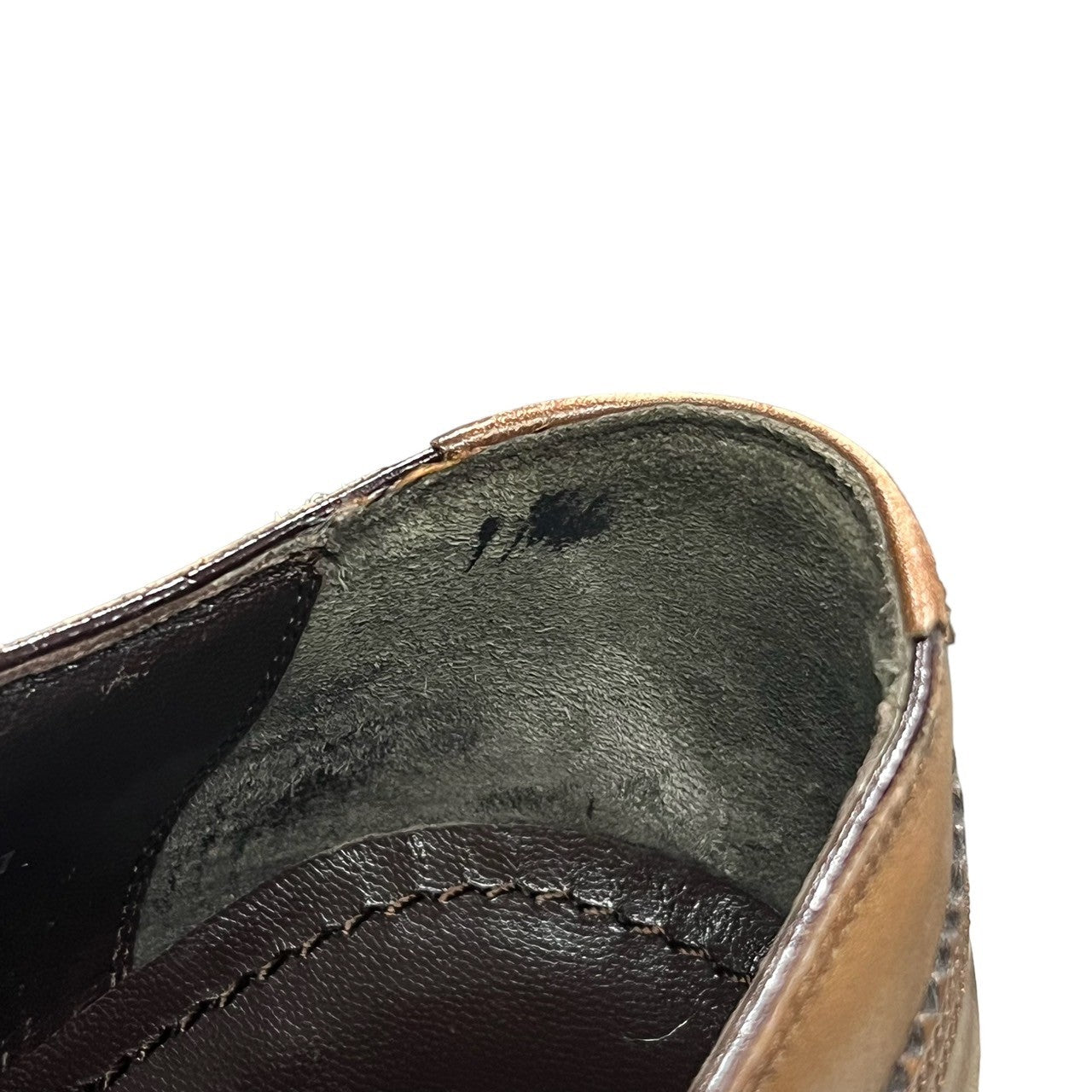 LOUIS VUITTON(ルイヴィトン) wingtip dress shoes ウィング チップ ドレス シューズ 0038 7(26cm程度) ブラウン 内羽 レザー 革靴