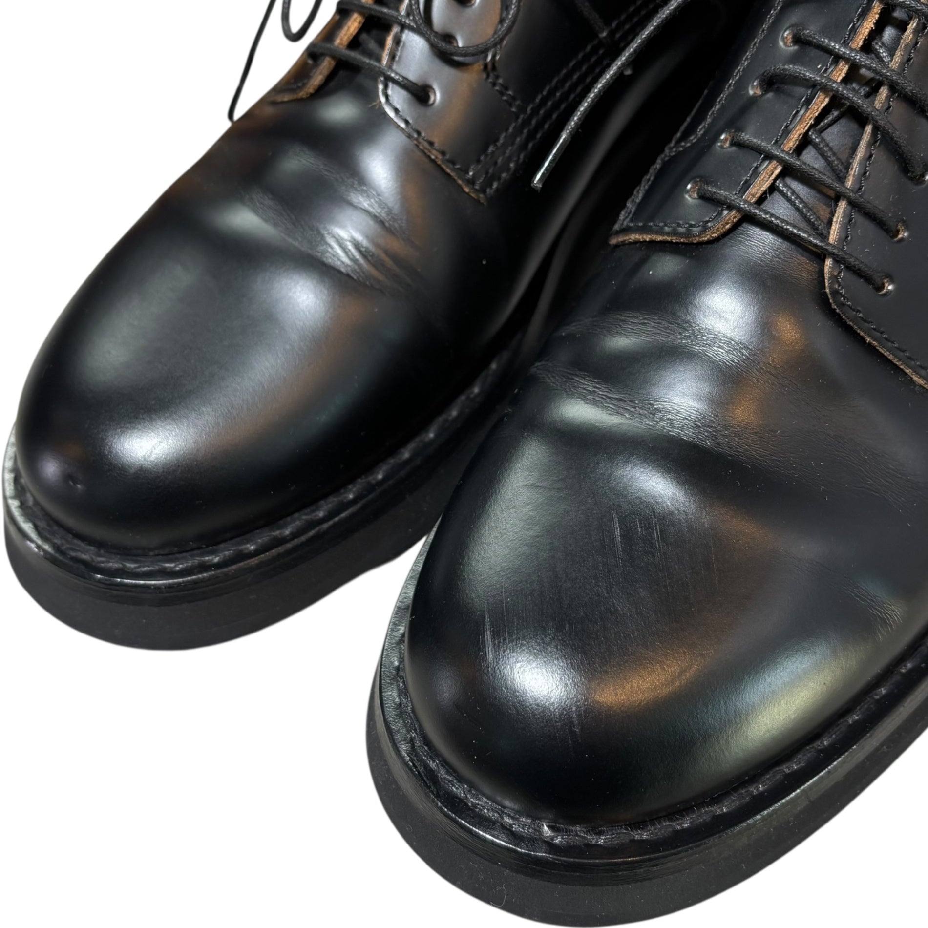 JIL SANDER(ジルサンダー) Plain Toe Leather Shoes プレーントゥ レザー シューズ JI33504A 42 ブラック