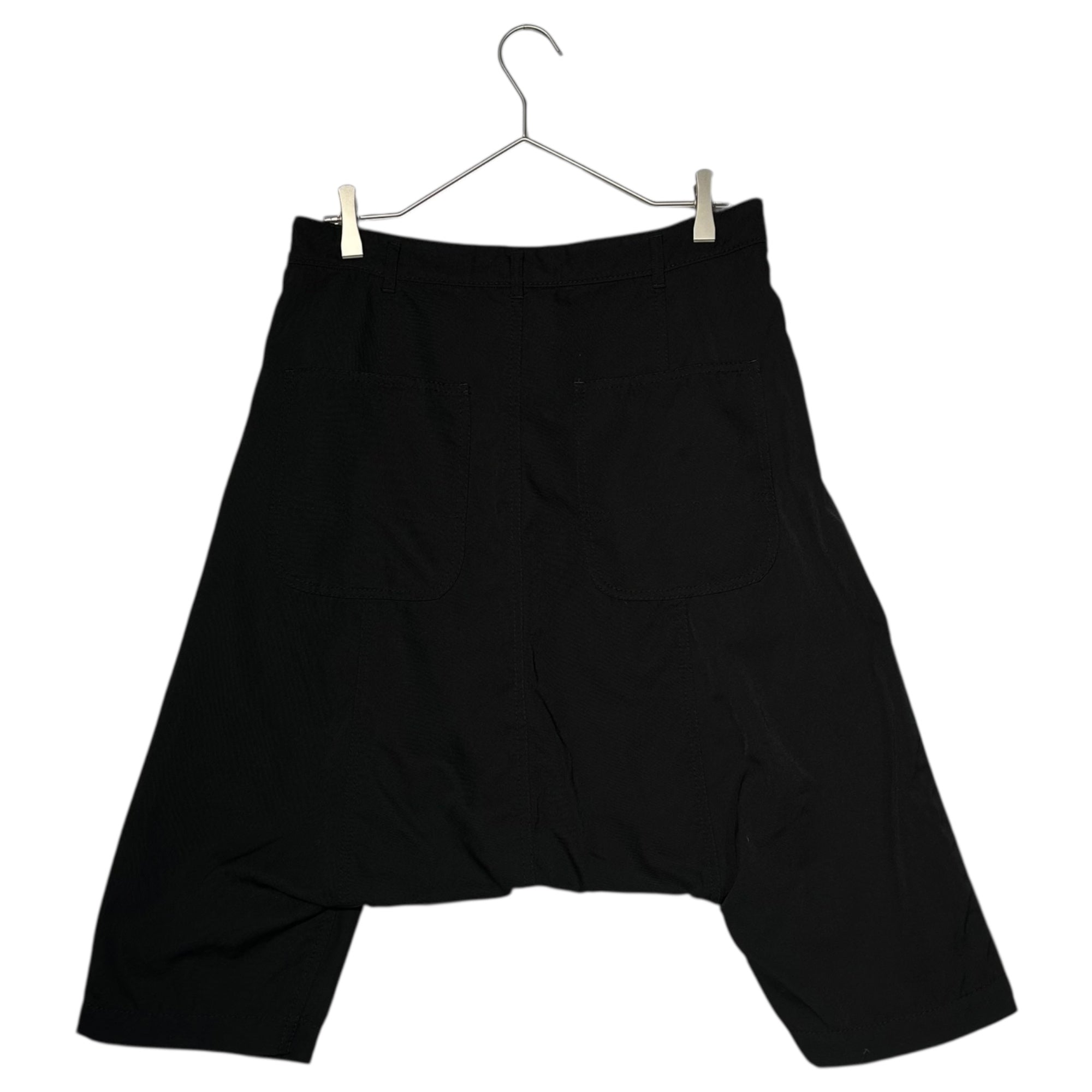 COMME des GARCONS COMME des GARCONS(コムデギャルソンコムデギャルソン) 10AW Product-dyed sarouel shorts half pants 製品染め サルエル ショーツ ハーフパンツ RF-P011 S ブラック AD2010