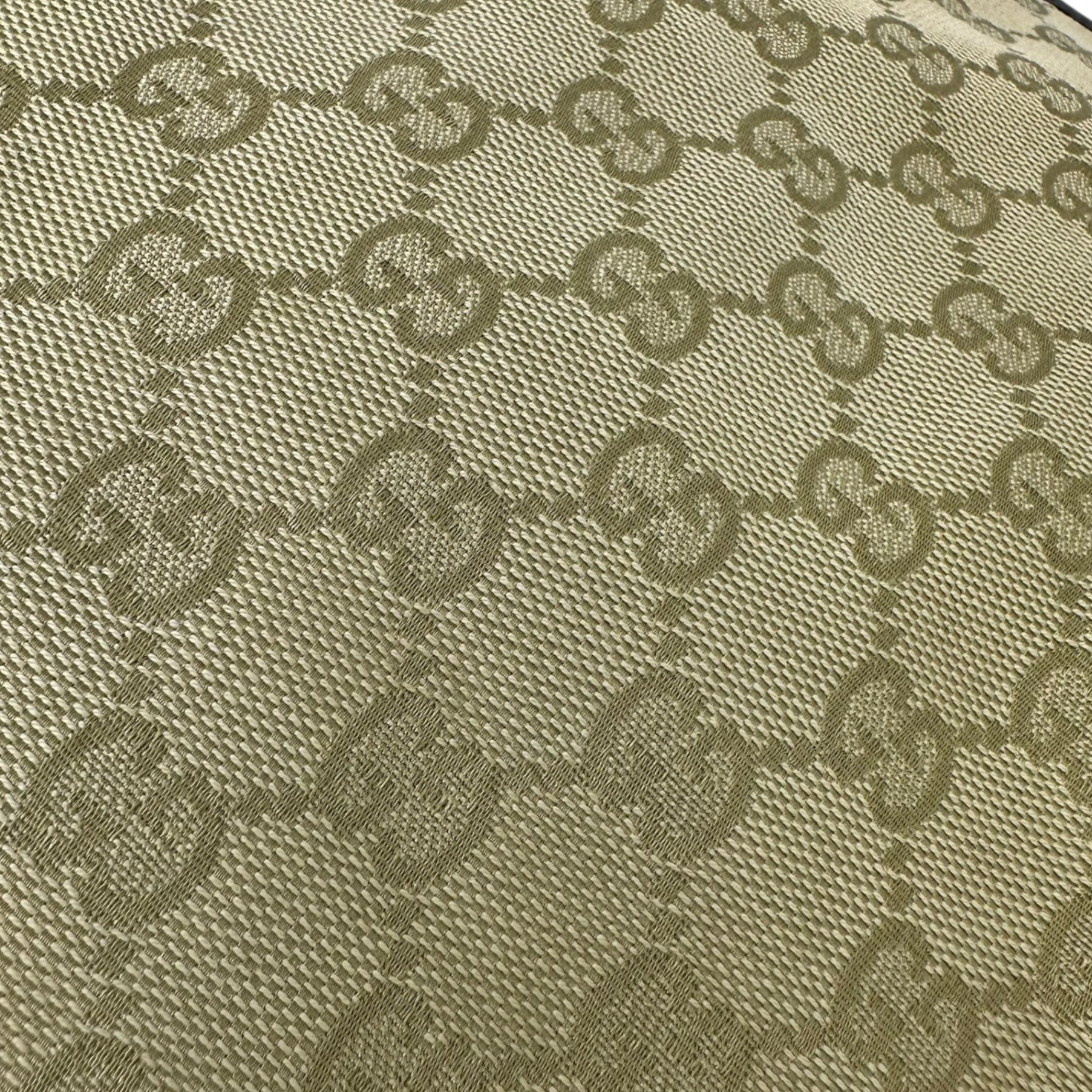 GUCCI(グッチ) GG Canvas Tote Bag GG キャンバス レザー トート バッグ 31243 ベージュ×ブラウン