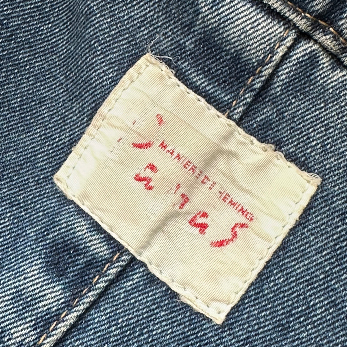 Papas(パパス) Denim Work Jacket デニム カバーオール L インディゴ ジャケット