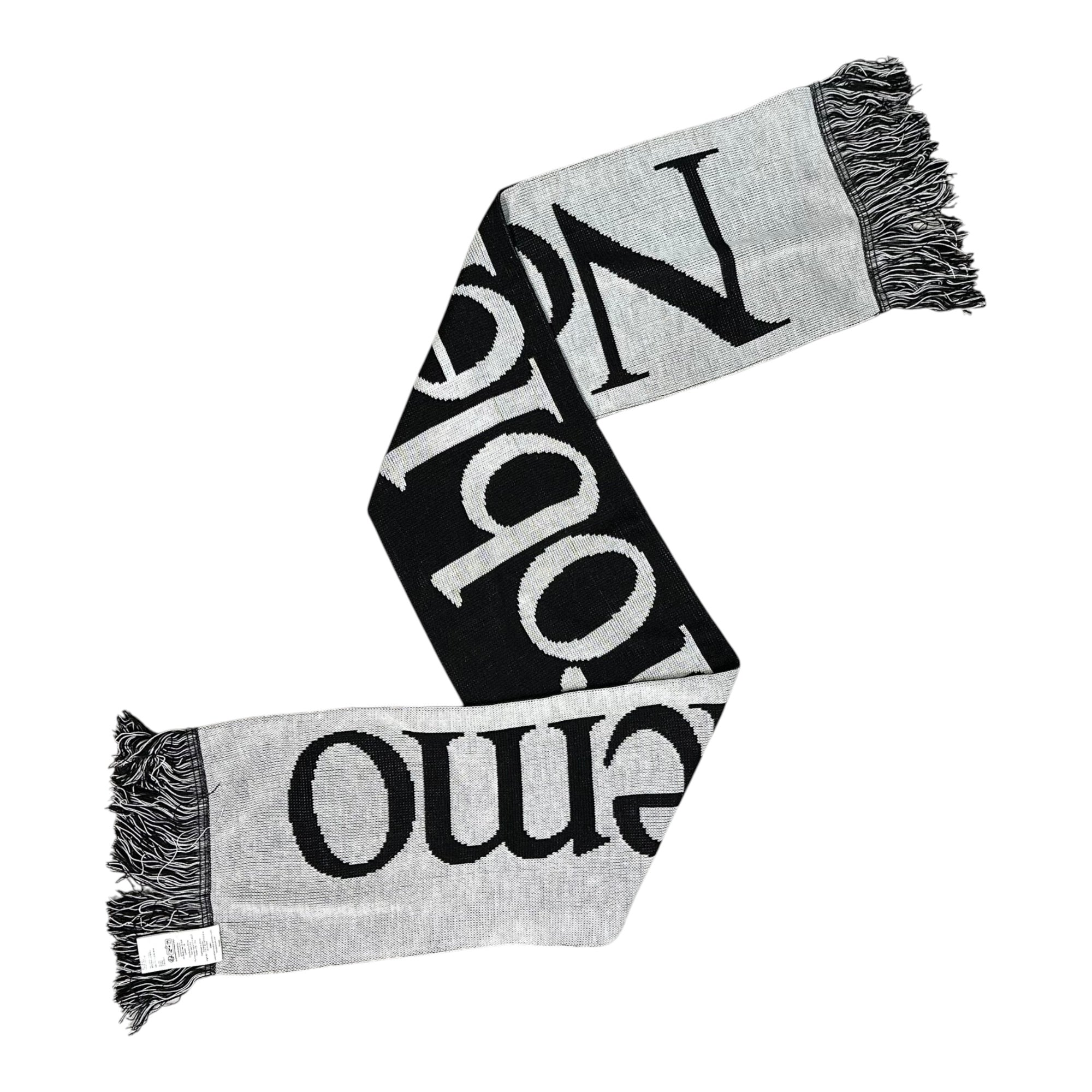 Aries(アリーズ) No Problemo Scarf マフラー ブラック×ホワイト PNG STORE 取扱