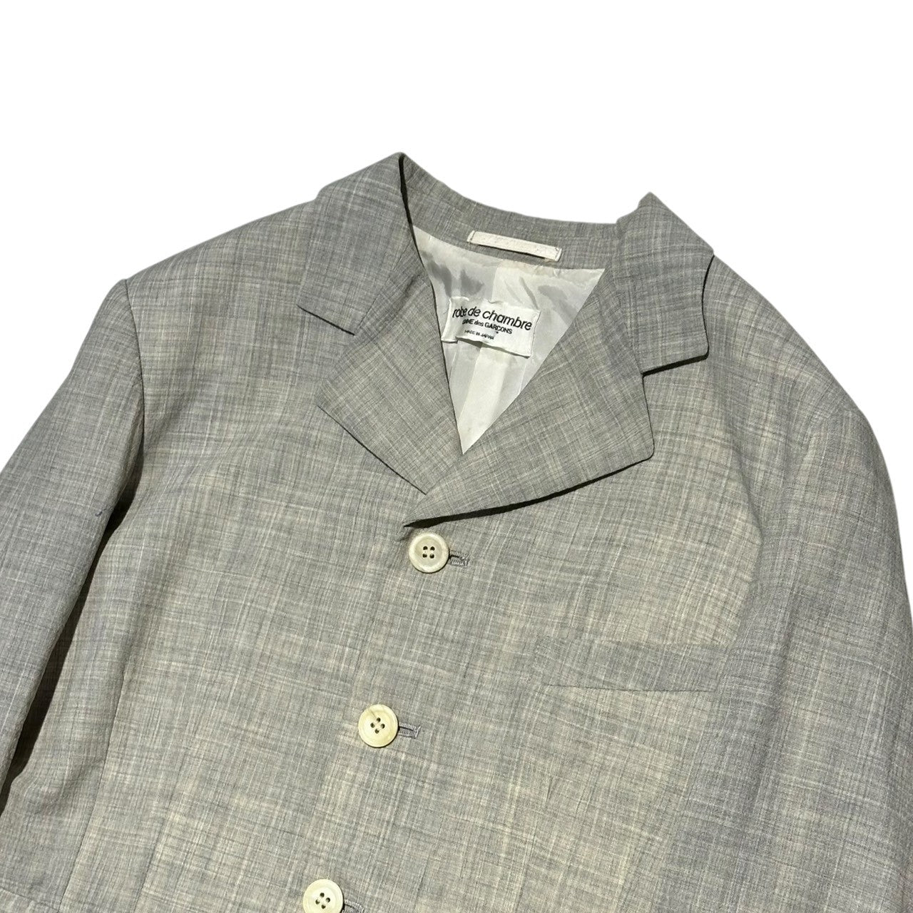 希少 80s コム・デ・ギャルソン ローブ・ド・シャンブル タンクトップ コムコム コムデギャルソンCOMME des GARCONS メッシュテープ