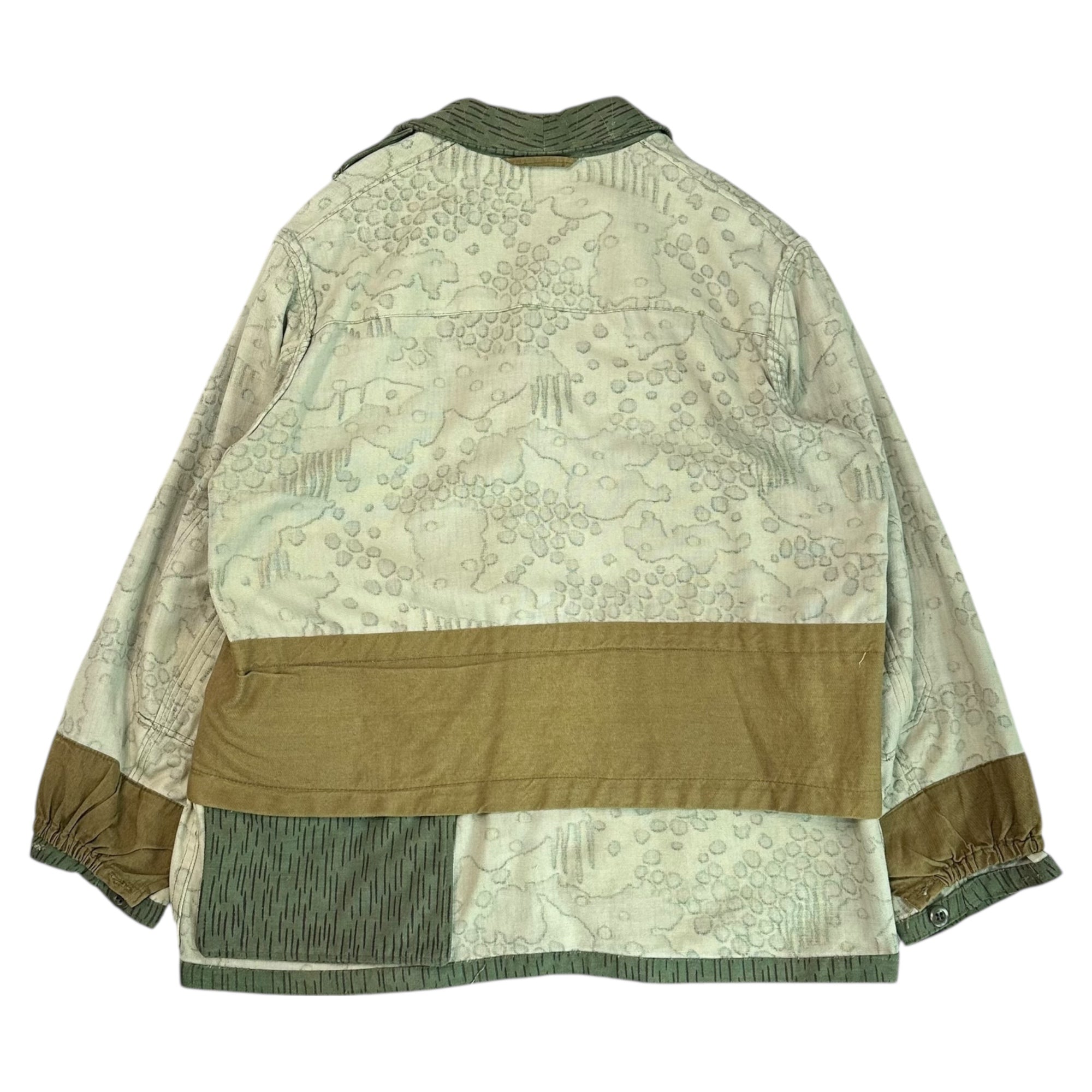 Czechoslovak Military(チェコスロバキア軍) 60's InsandOut Remake Rain Drop Camo Field Jacket インサイドアウト リメイク レインドロップカモ フィールド ジャケット グリーン 1967年 60年代 ヴィンテージ