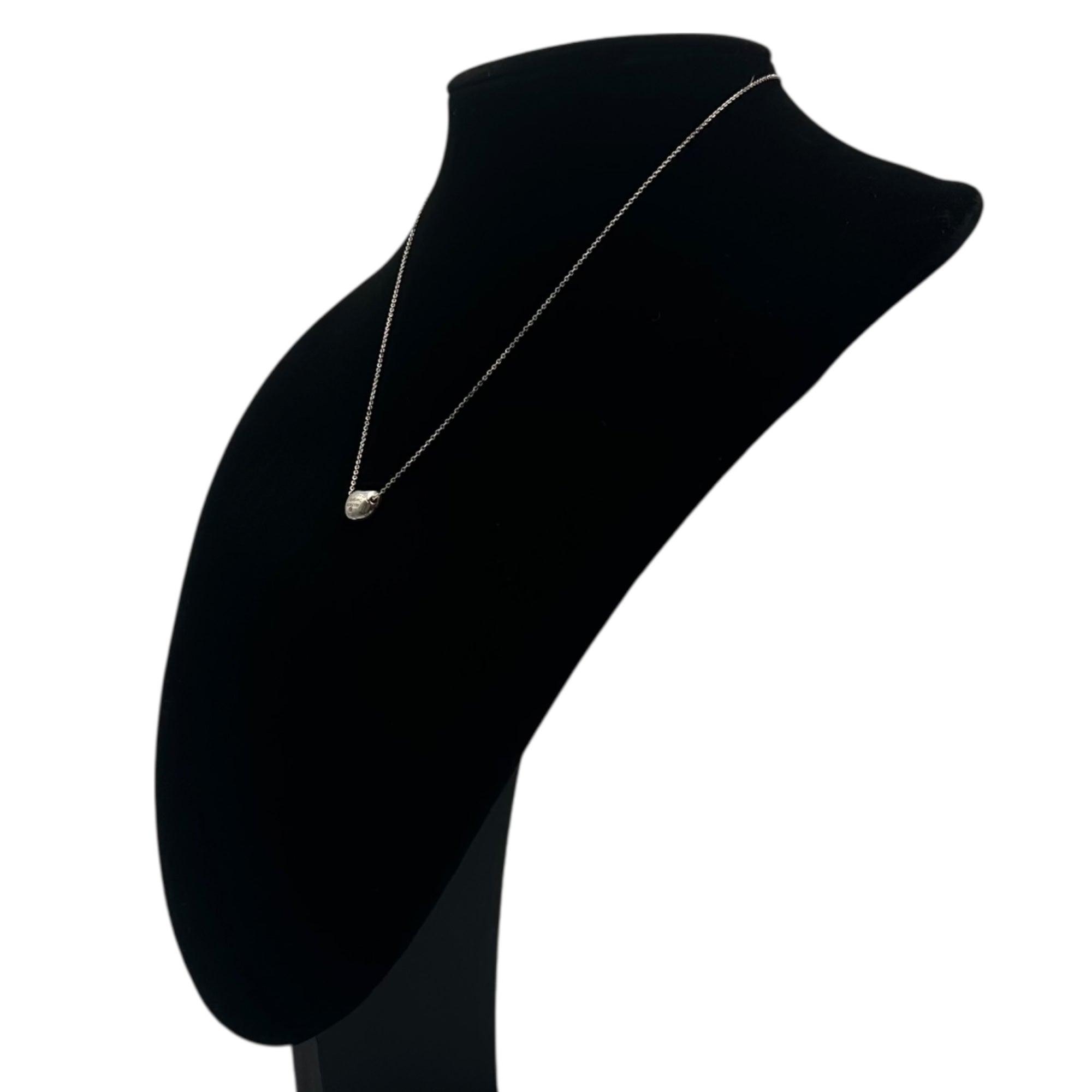 TIFFANY & CO.(ティファニー) Elsa Peretti Beans Top Necklace エルサ ペレッティ ビーンズ トップ ネックレス シルバー