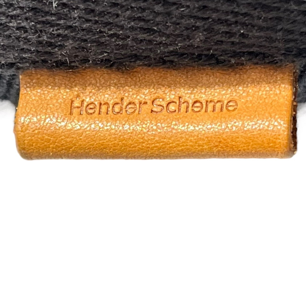 Hender Scheme(エンダースキーマ) canvas shoulder bag キャンバス ショルダー バッグ - ブラック