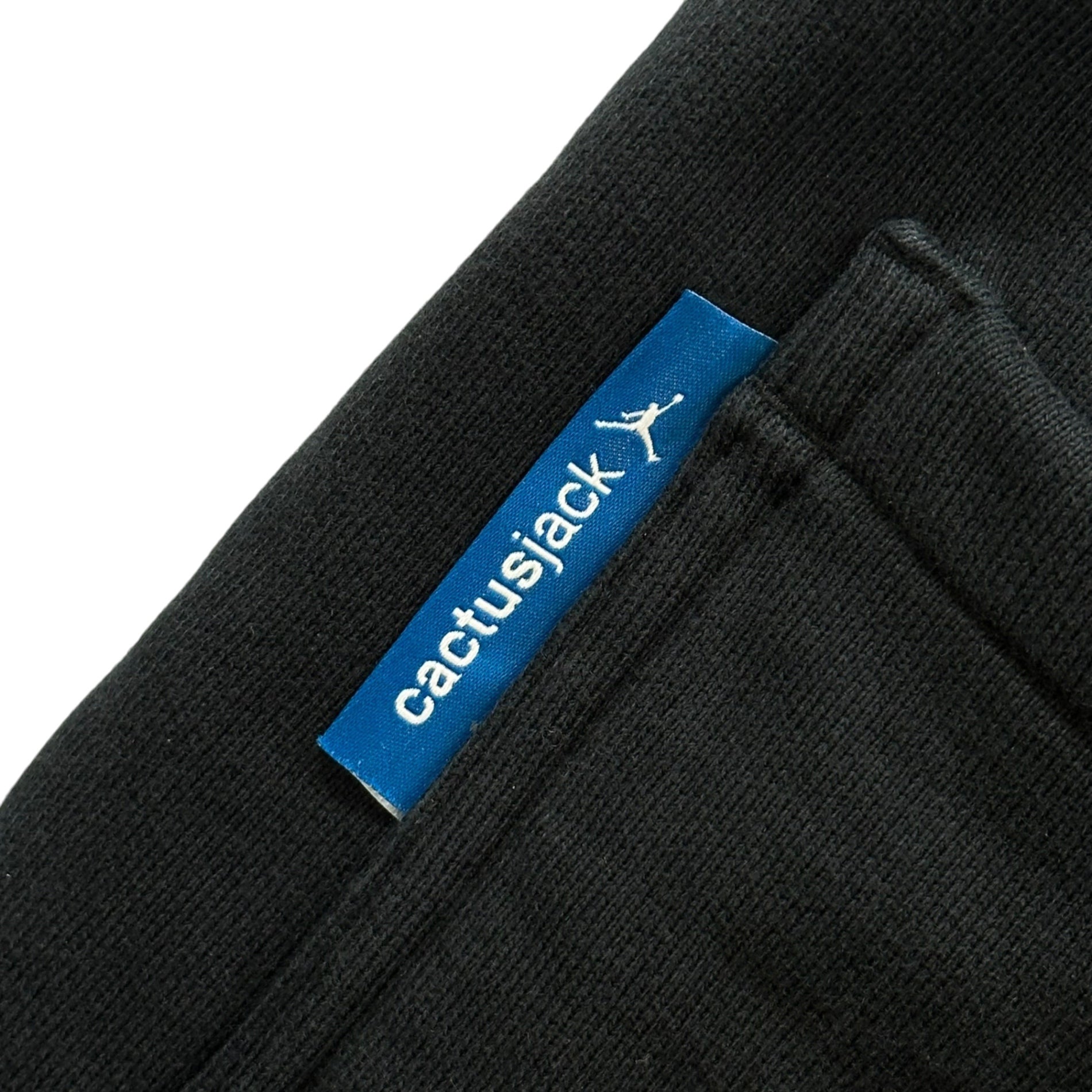 NIKE×Fragment Design×Travis Scott(ナイキ×フラグメントデザイン×トラヴィススコット) Air Jordan Travis Scott Fragment Shorts "Black" スウェット ショーツ DJ0617-010 S ブラック ハーフ ショート パンツ