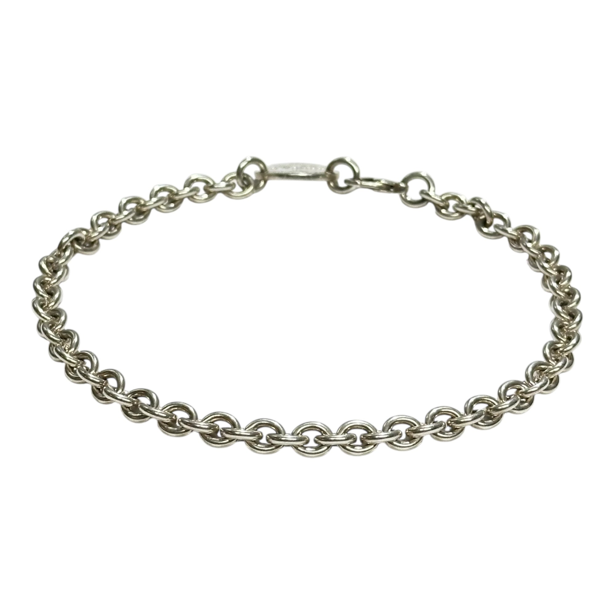 TIFFANY & CO.(ティファニー) Round Return to Chain Necklace ラウンド リターントゥ チェーン ネックレス シルバー シルバー ブレスレットとして併用可能