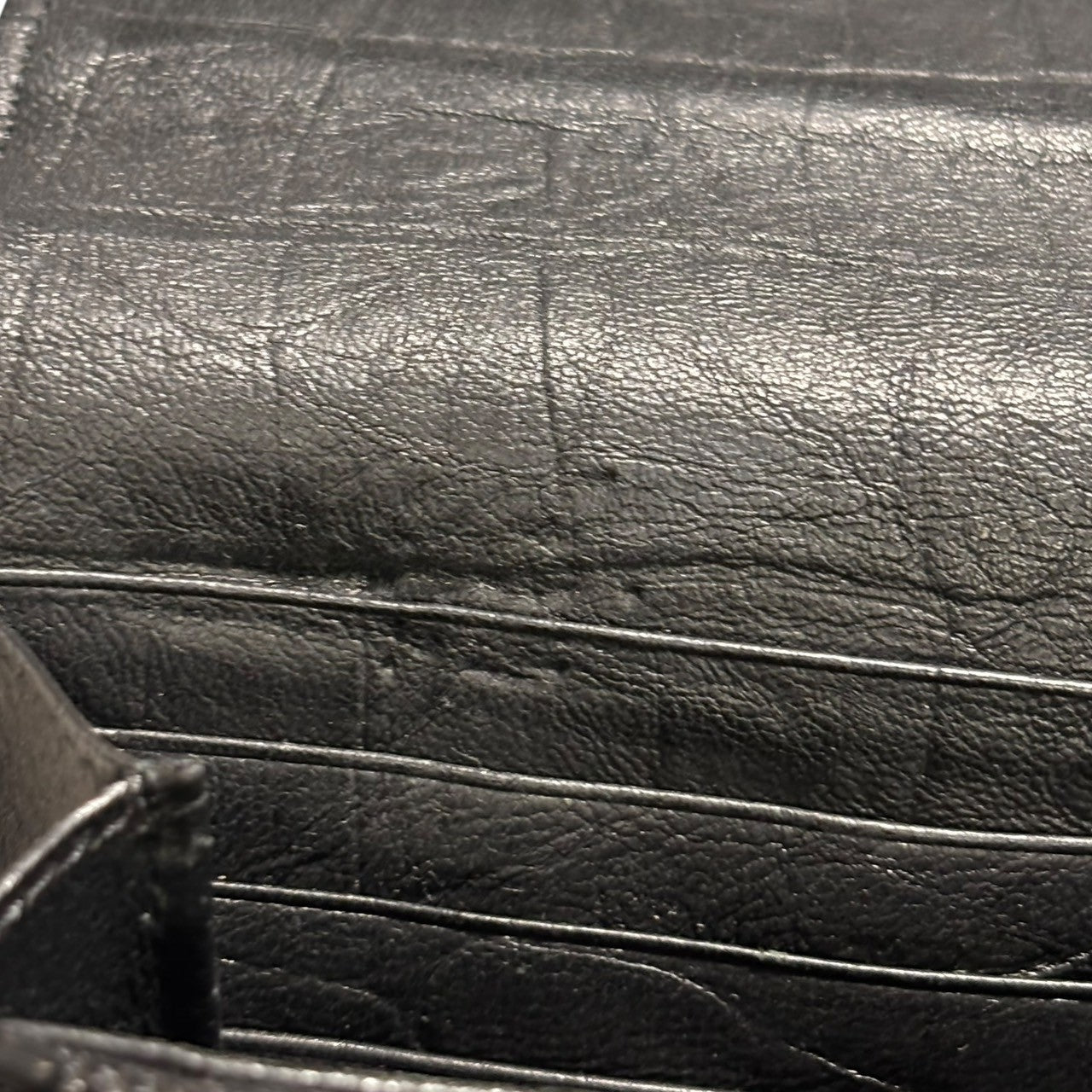 SAINT LAURENT(サンローラン) Monogram large flap wallet モノグラム ラージ フラップ ウォレット CFR556252 ブラック 財布 長財布 レザー ロゴ 箱付