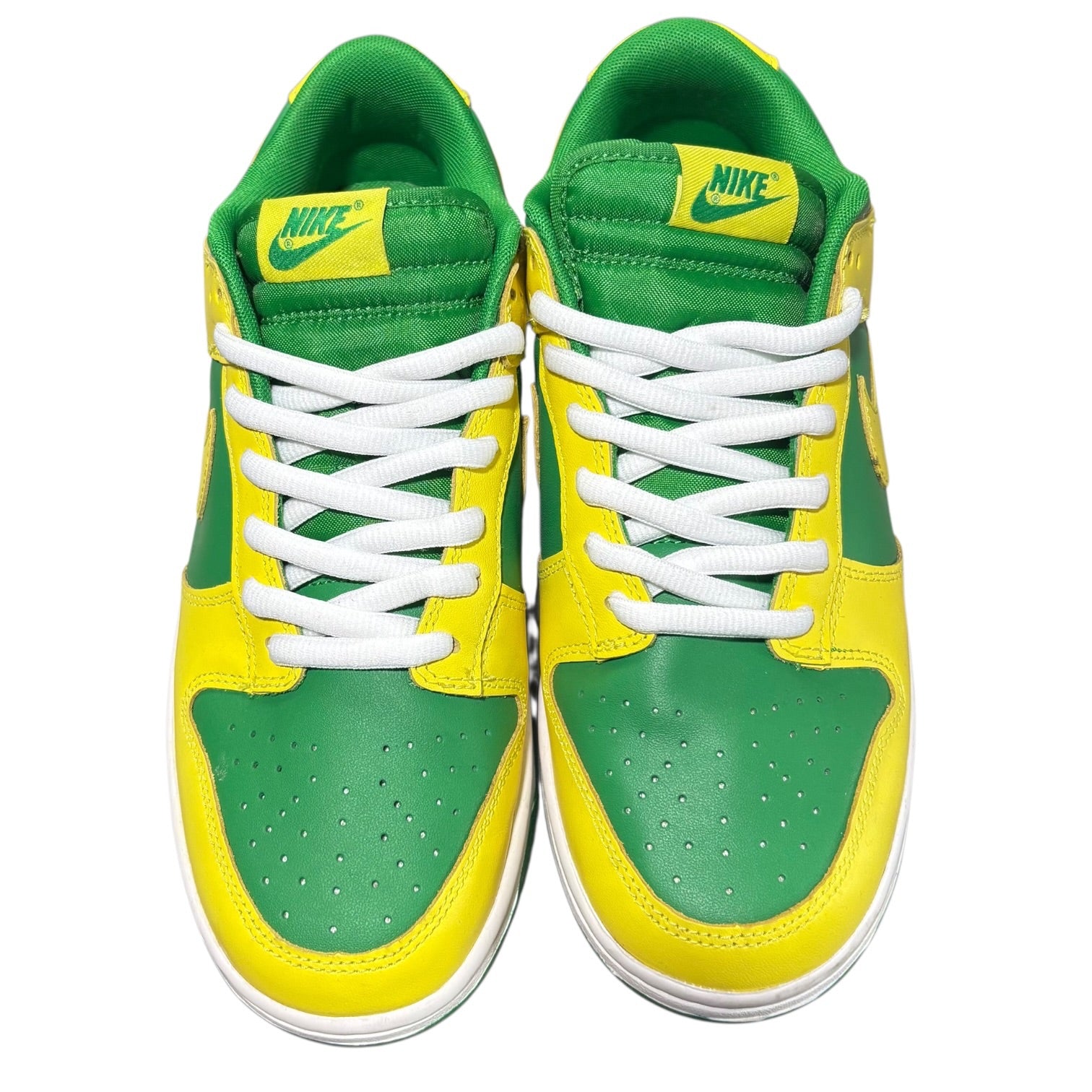 NIKE(ナイキ) Dunk Low "Reverse Brazil" ダンク ロー リバース ブラジル DV0833-300 27cm グリーン×イエロー スニーカー
