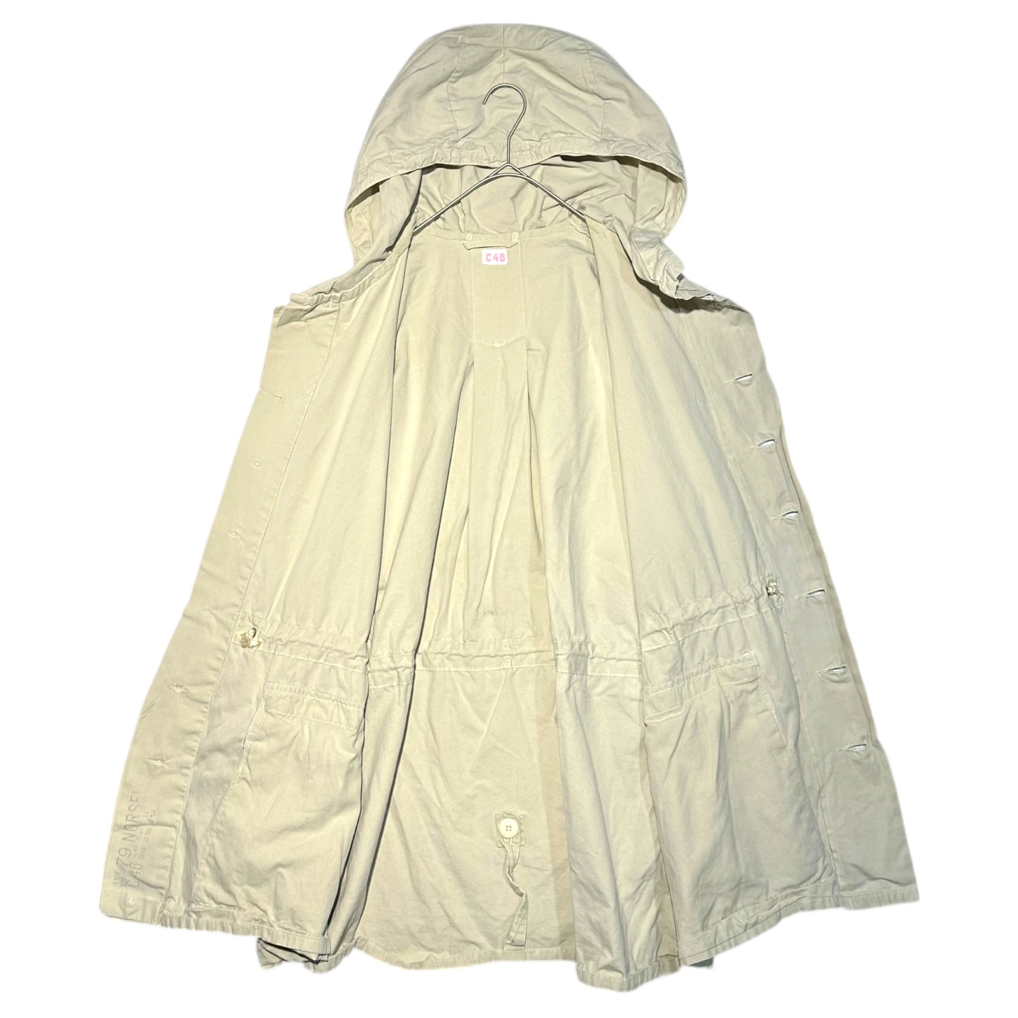 Swedish Military(スウェーデン軍) M-62 Snow Camo Hoodie スノーカモ パーカー C46 ベージュ ヴィンテージ ミリタリー ジャケット コート