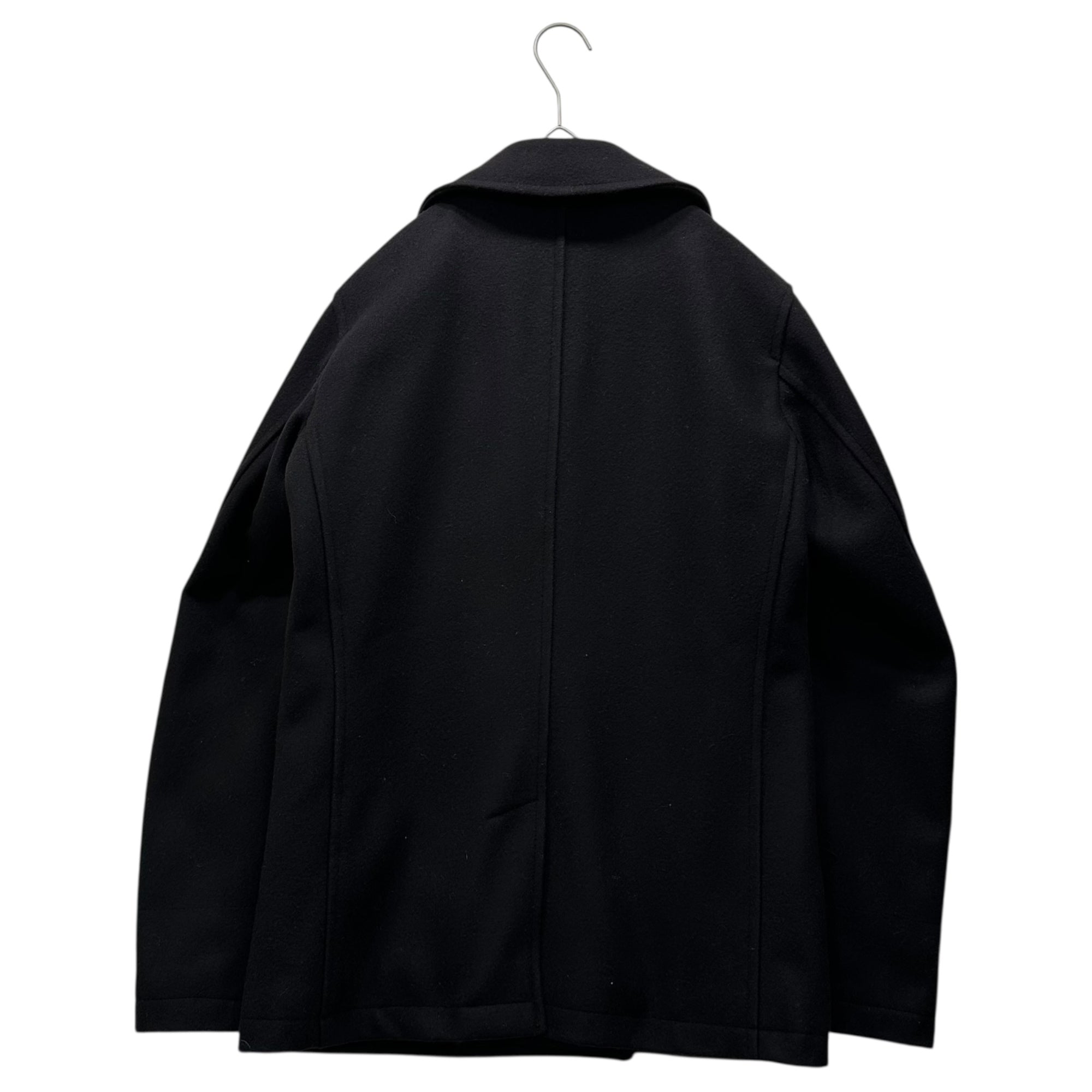 COMME des GARCONS HOMME × Gloverall(コムデギャルソンオム × グローバーオール) 15AW Collaboration Pea Coat コラボ ピーコート HP-C004 XS ブラック AD2015