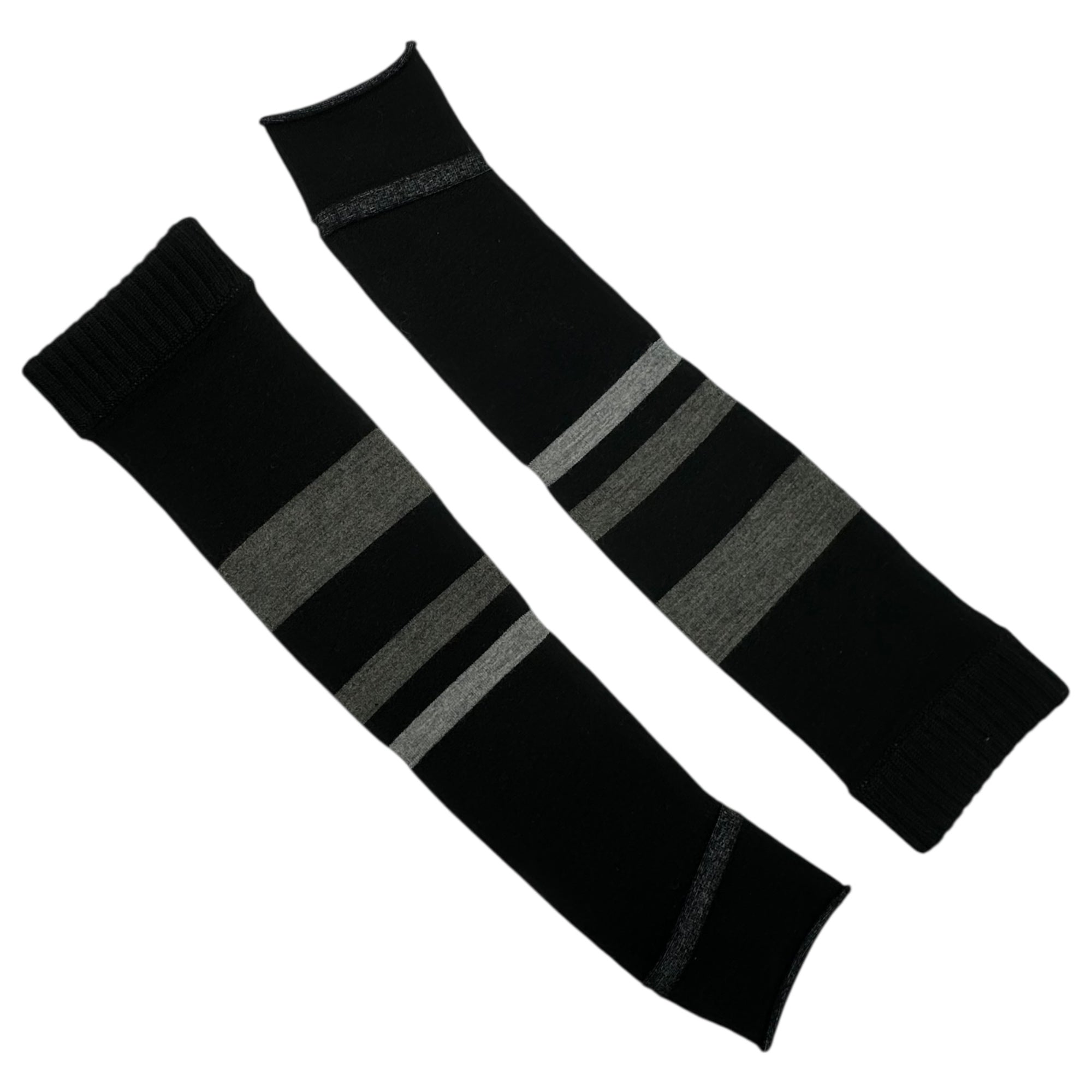 MARITHE FRANCOIS GIRBAUD(マリテフランソワジルボー) 00's Border Knit Leg Warmers 2 SET ボーダー ニット レッグ ウォーマー 2点 セット F7-N120 レッド/ブラック