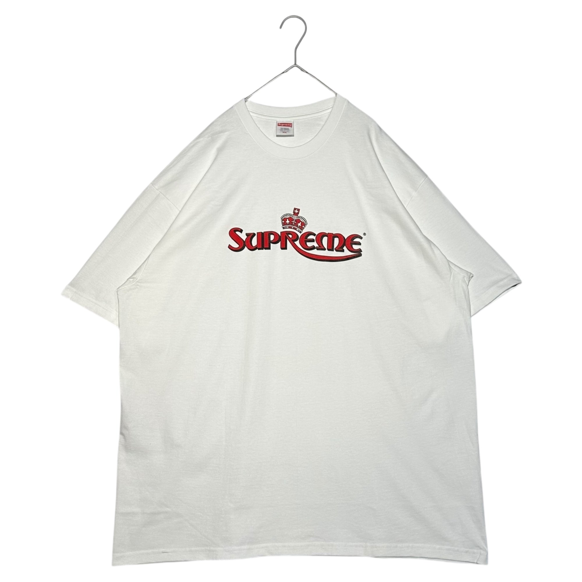 SUPREME(シュプリーム) 23SS Crown Tee クラウン ロゴ プリント 半袖 Tシャツ XXL ホワイト