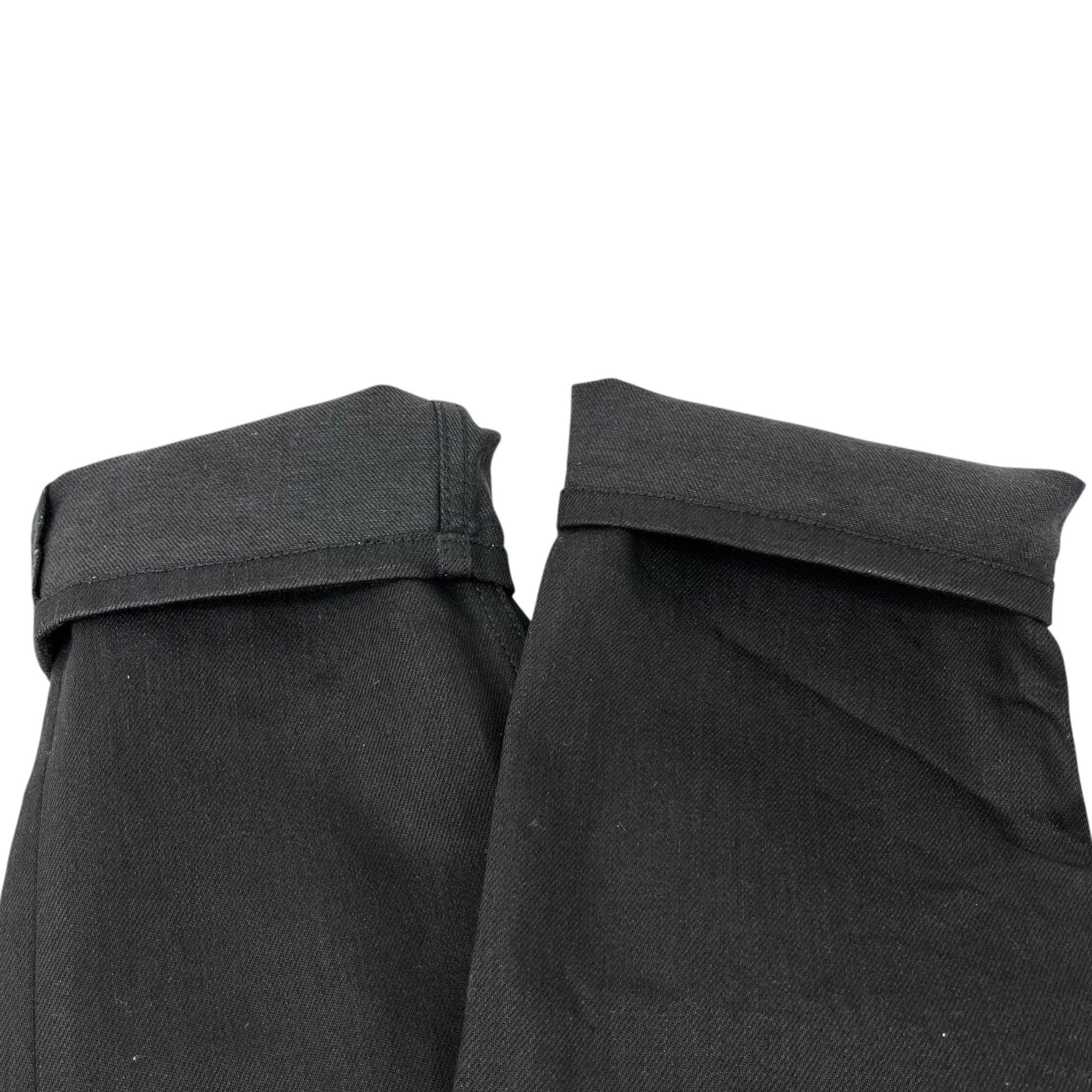 JIL SANDER(ジルサンダー) 2015'S stretch black denim pants ストレッチ ブラック デニム パンツ 04 2015-0010308 31 ブラック