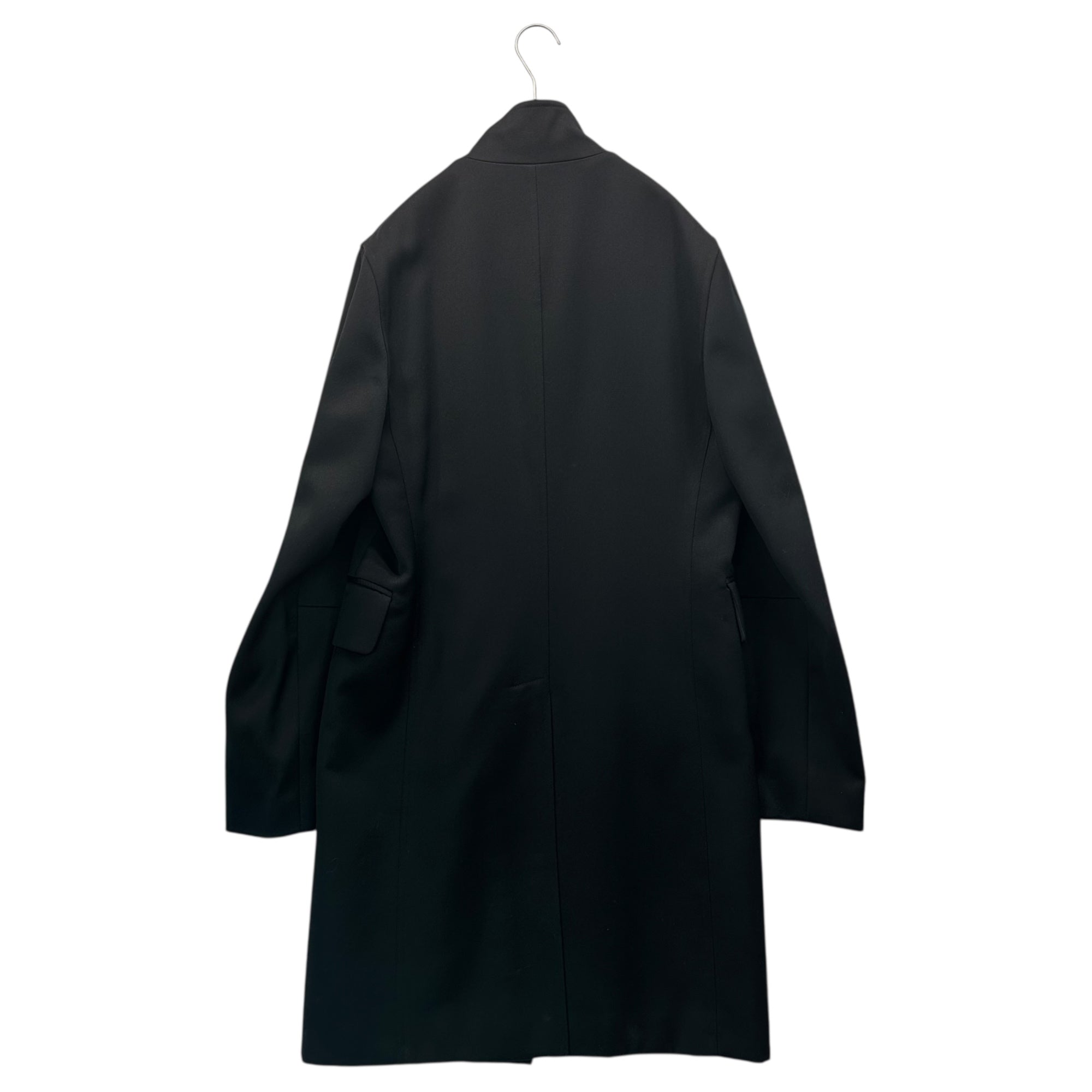 CoSTUME NATIONAL HOMME(コスチュームナショナルオム) 00's Wool Stand Collar Coat ウール スタンドカラー コート 44 ブラック