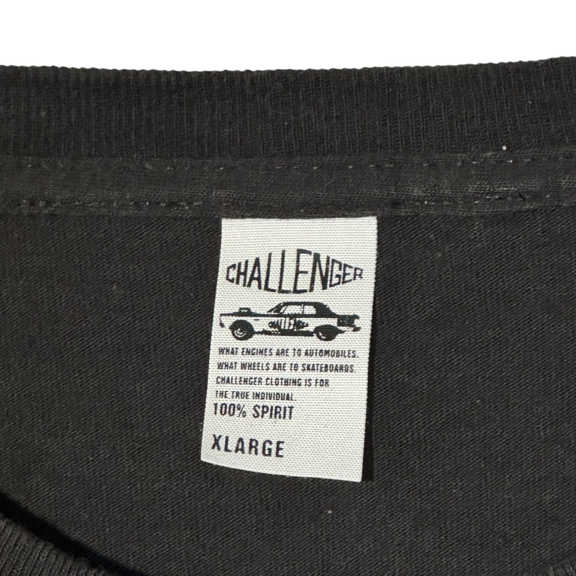 CHALLENGER(チャレンジャー) VERSUS TEE グラフィック Tシャツ CLG-TS 022-010 XL ブラック