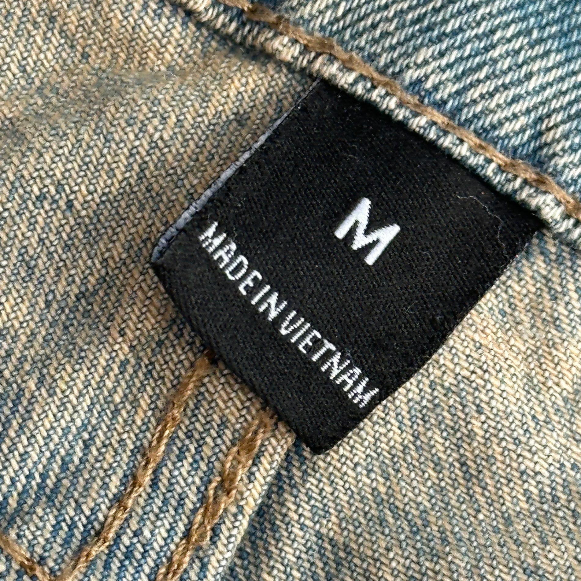 LATUI ATELIER(ラトゥイ アトリエ) Vintage-Washed Wide-Leg Baggy Denim Pants ヴィンテージ加工 ワイド バギー デニム パンツ M ライトインディゴ