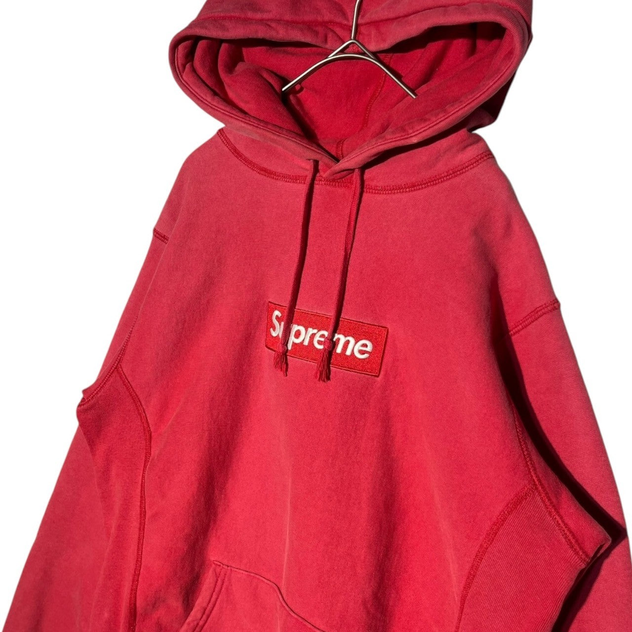 SUPREME(シュプリーム) 16AW Box Logo Hooded Sweatshirt ボックスロゴ フーディー  M レッド プルオーバー パーカー